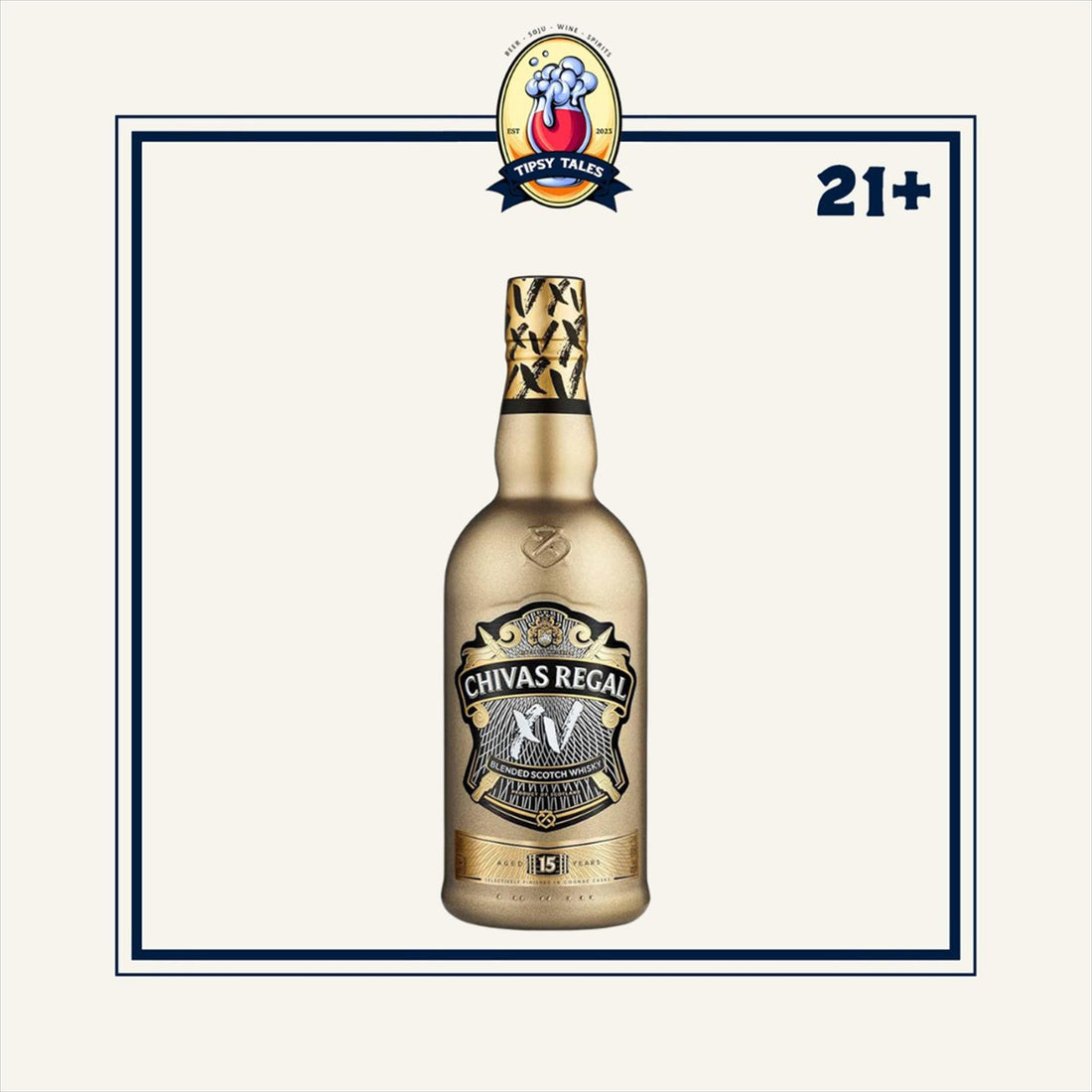 Chivas XV 15 YO Gold Limited Edition Blended Scotch Whisky 700ml 1