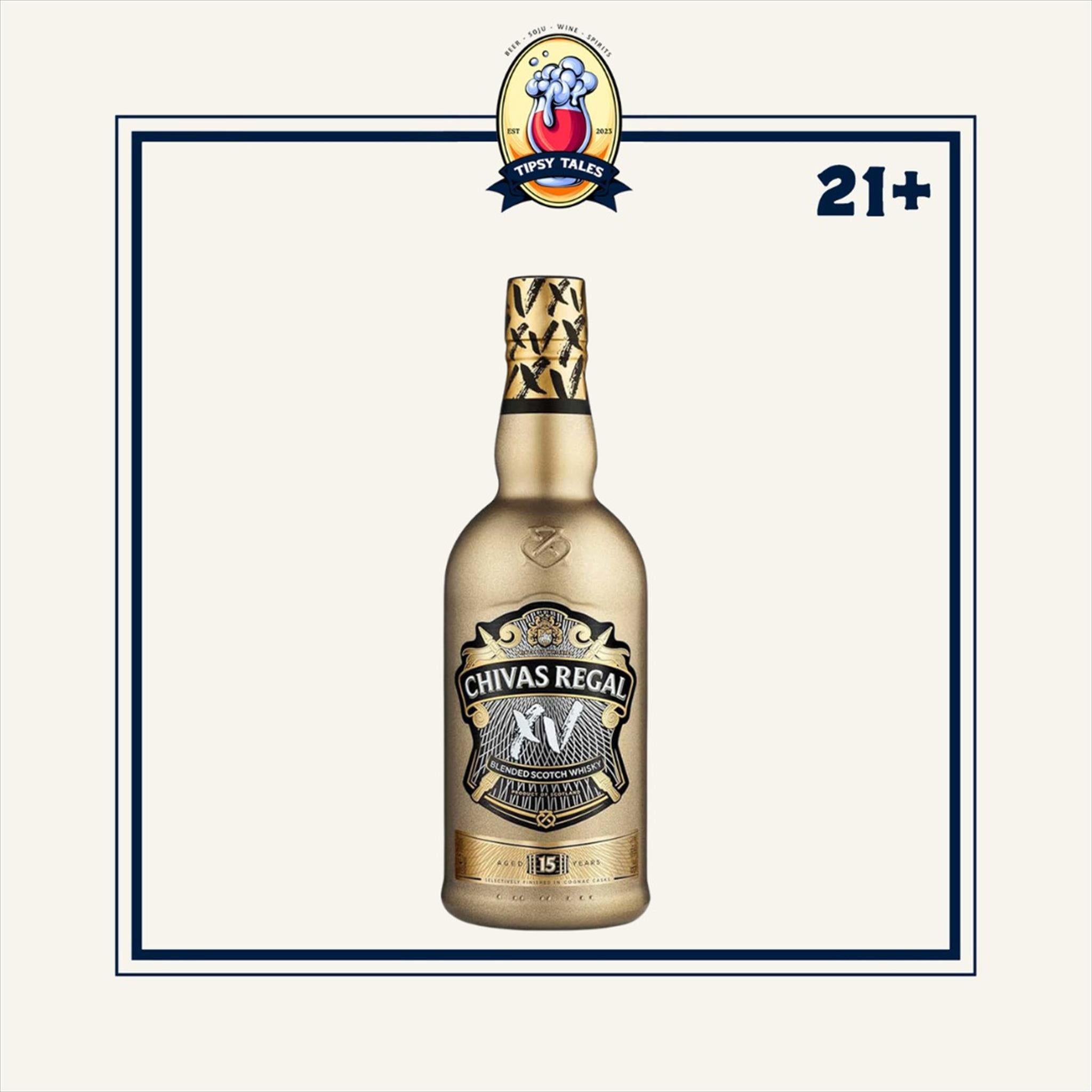 Chivas XV 15 YO Gold Limited Edition Blended Scotch Whisky 700ml 1