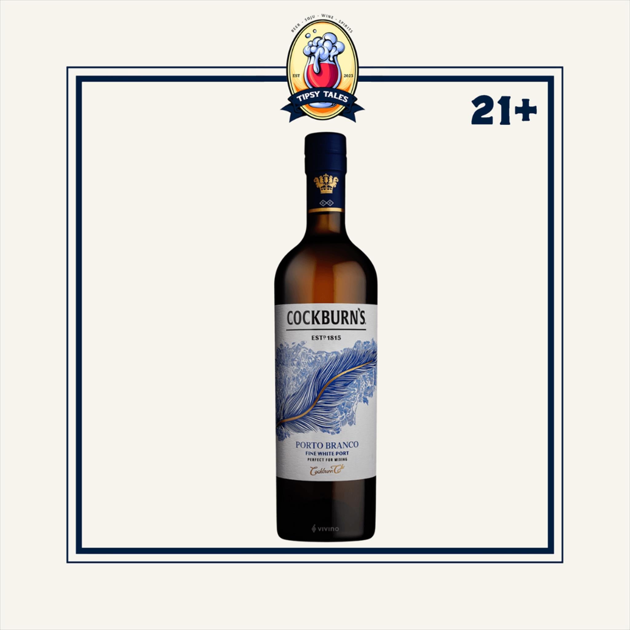 Cockburns Fine White Port Wine 750ml 1