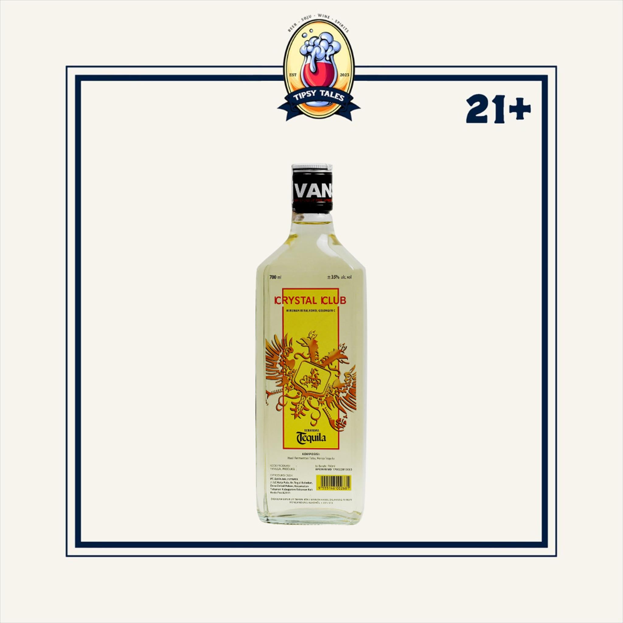 Crystal Club Tequila 700ml 1