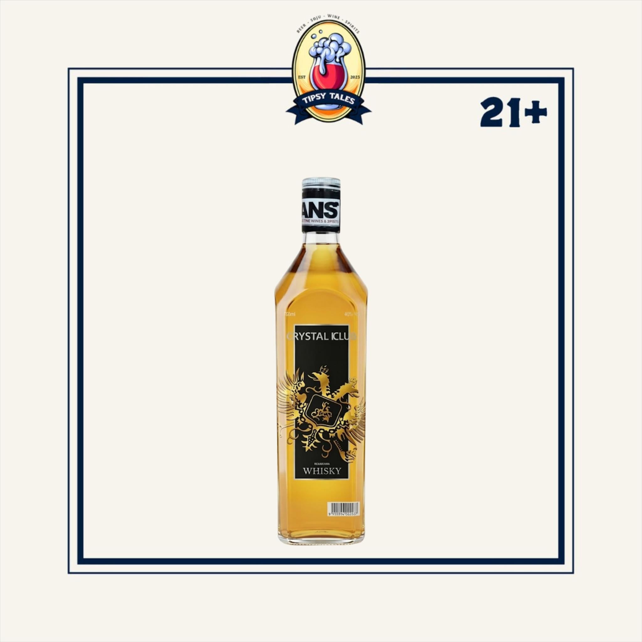 Crystal Club Whisky 700ml 1