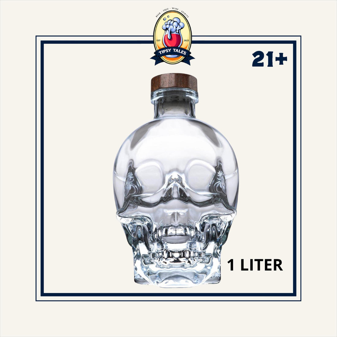 Crystal Head Vodka 1000ml 1