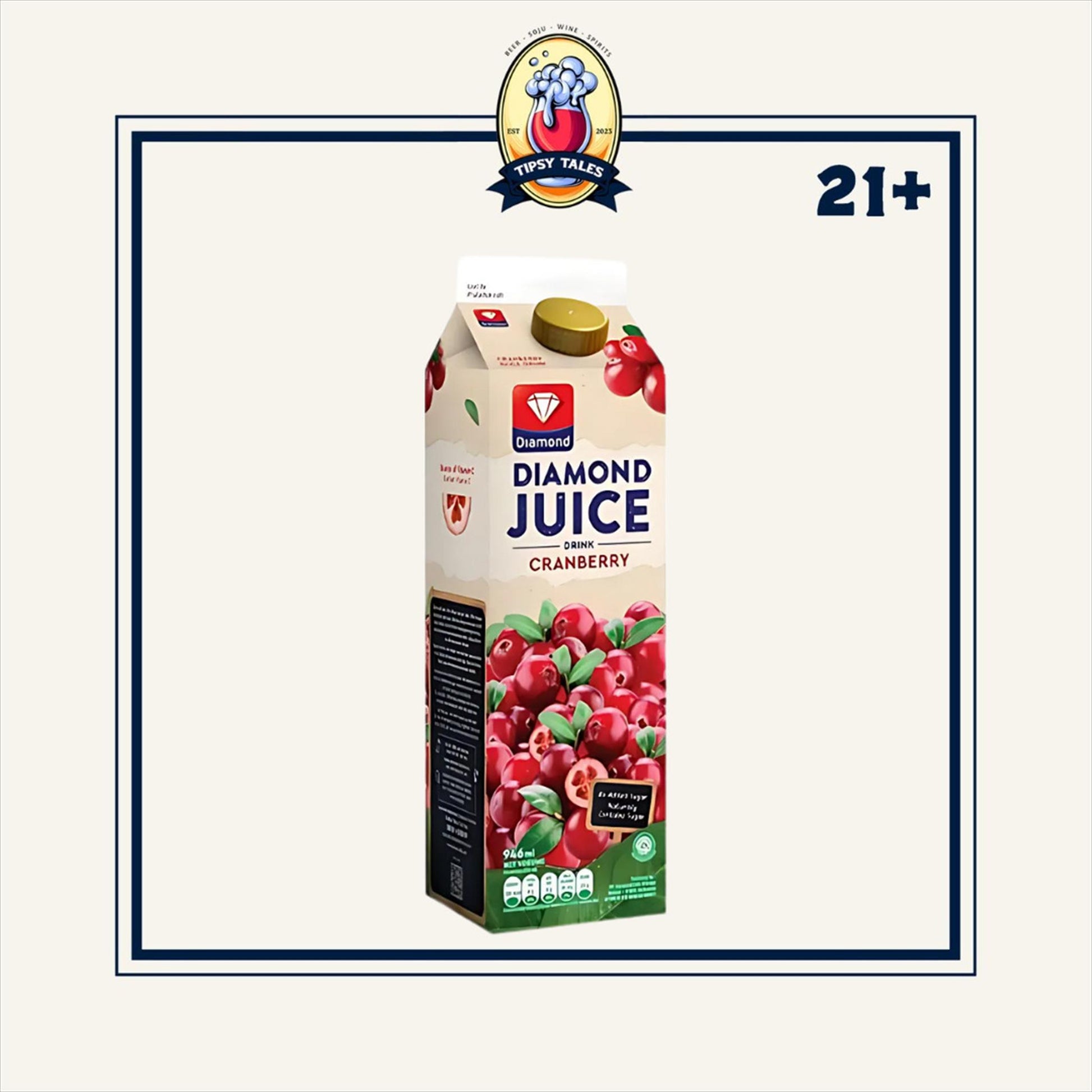 Diamond Juice Cranberry 1L 1