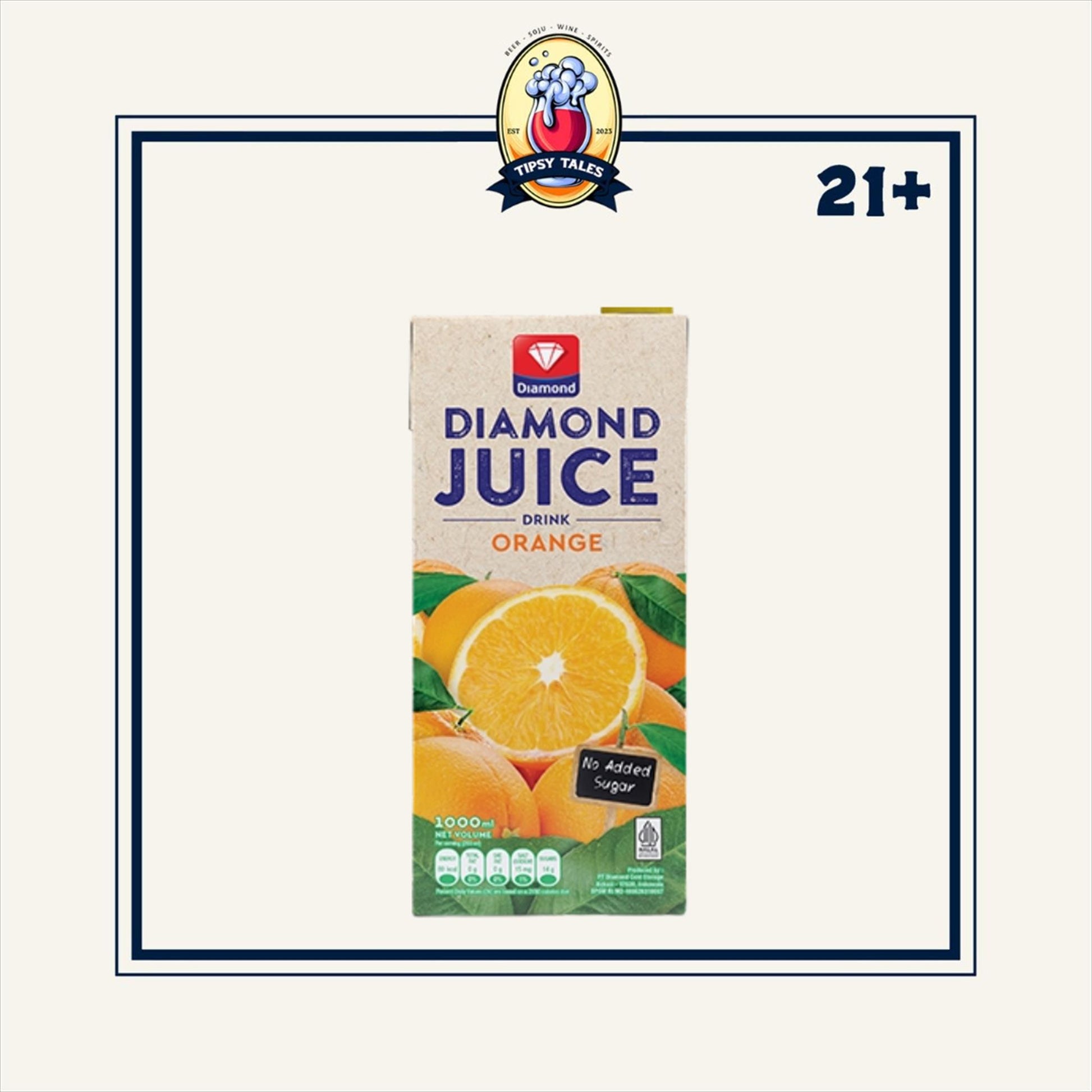Diamond Juice Jungle Orange 1000ml 1