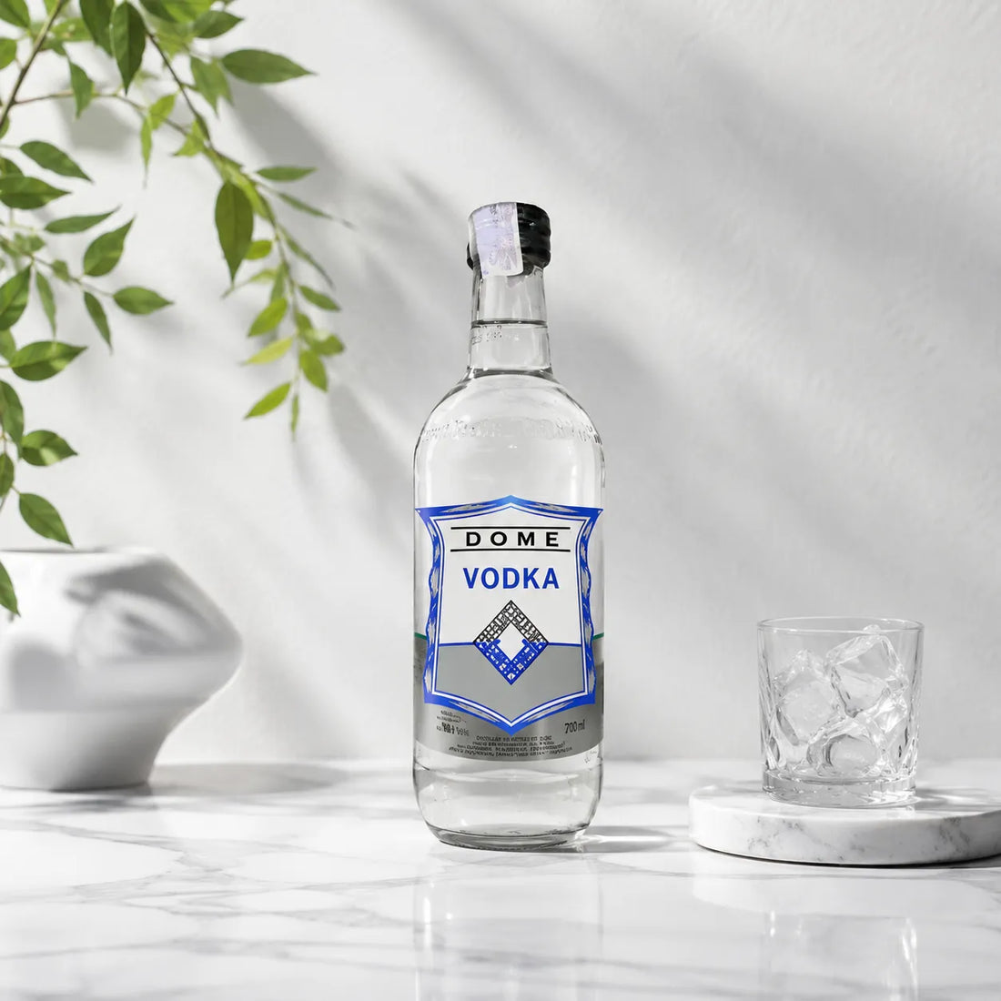 Dome Platinum Vodka 40% 330ml 1