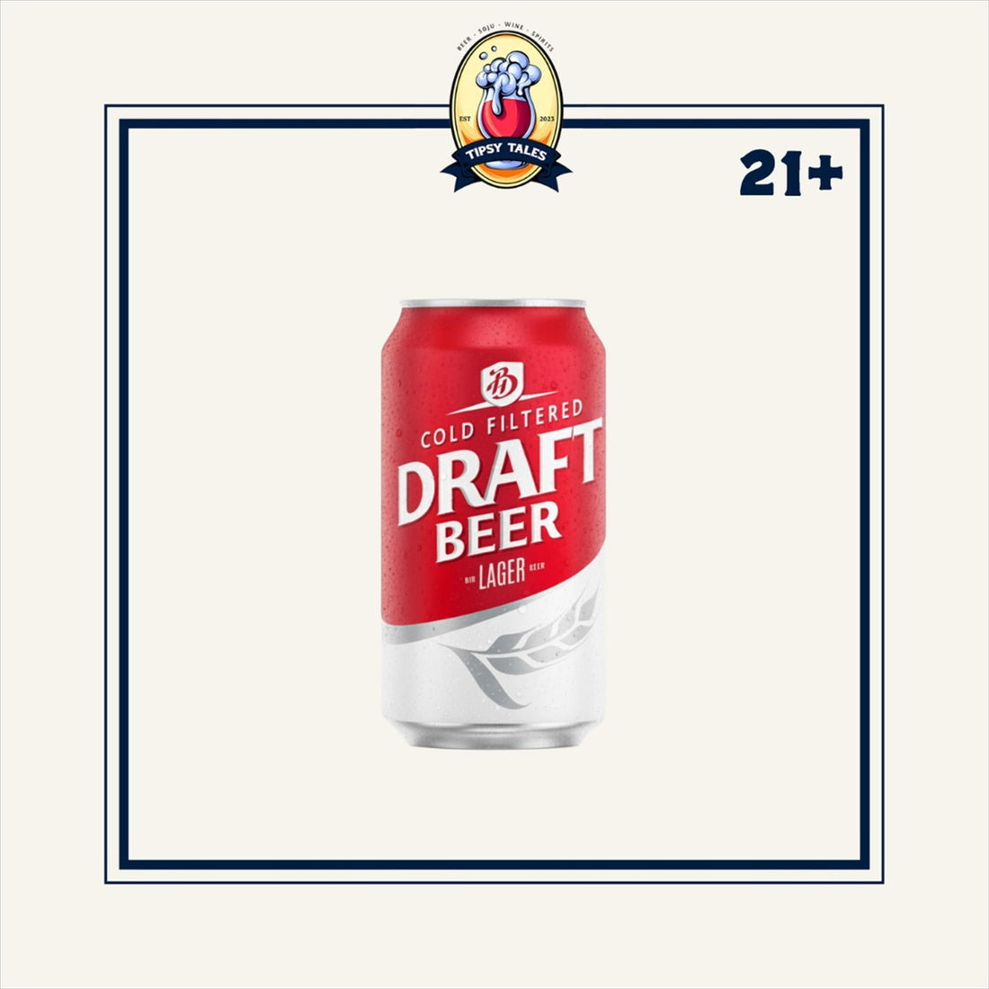 Draft Beer Can 320ml 1