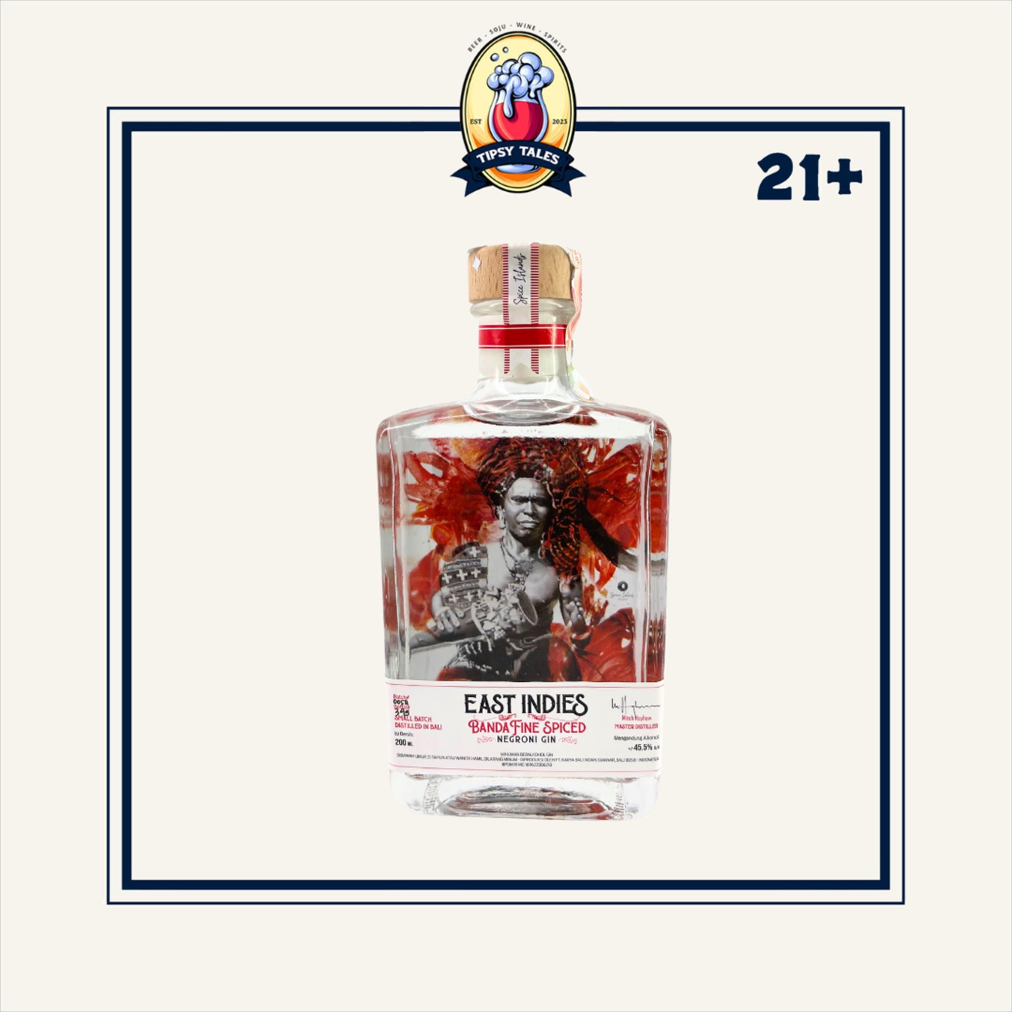 East Indies Banda Spiced Gin 200ml 1