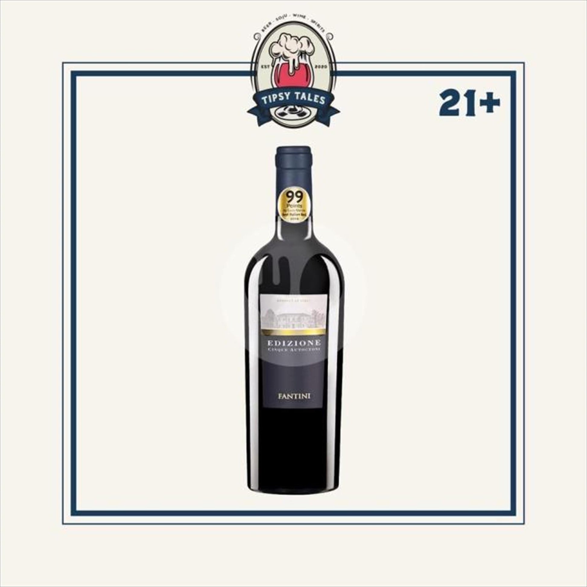 Edizione Cinque Autoctoni Fantini Farnese Italian Red Wine 750ml 1