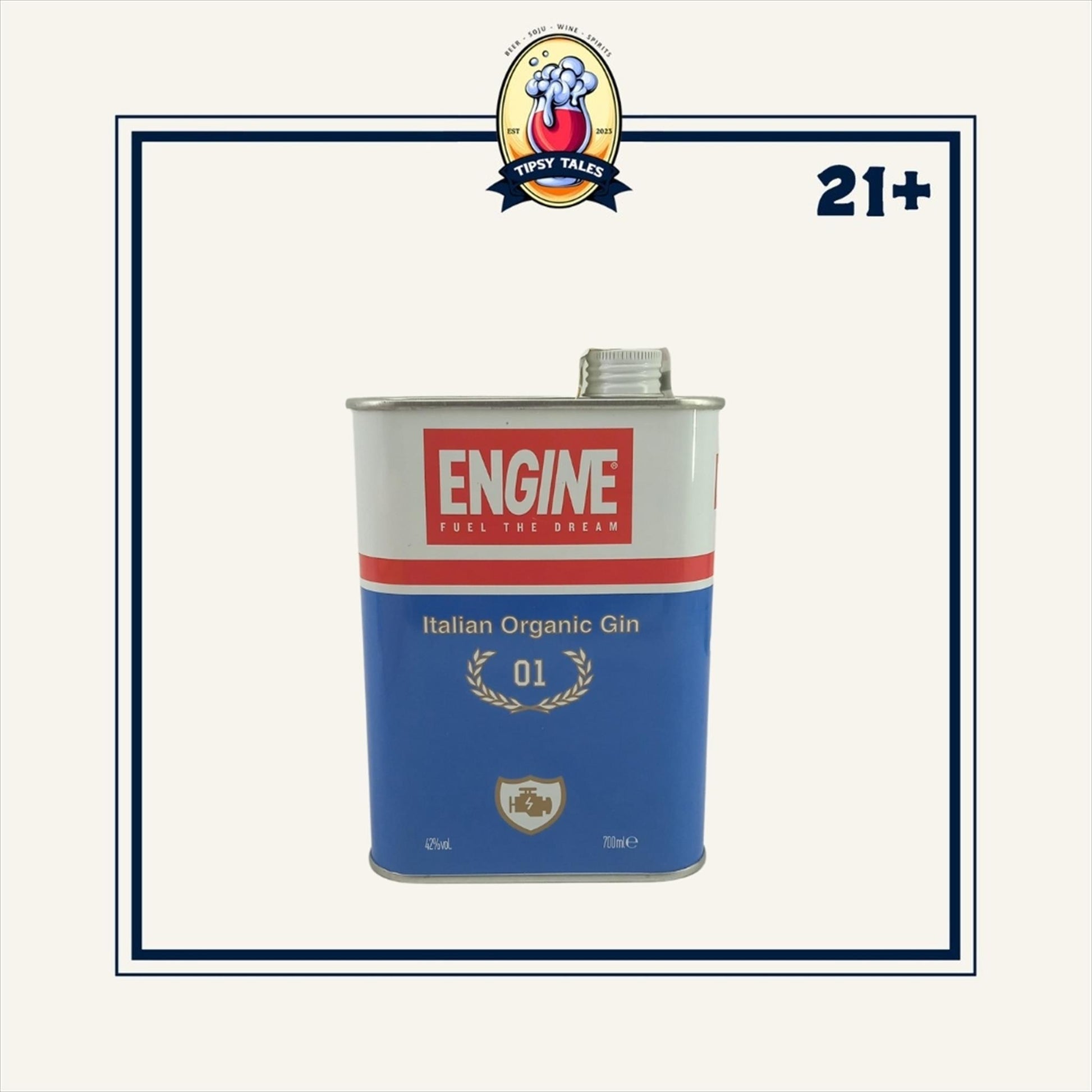 Engine Pure Organic Gin Italy Origin 700 ml 1