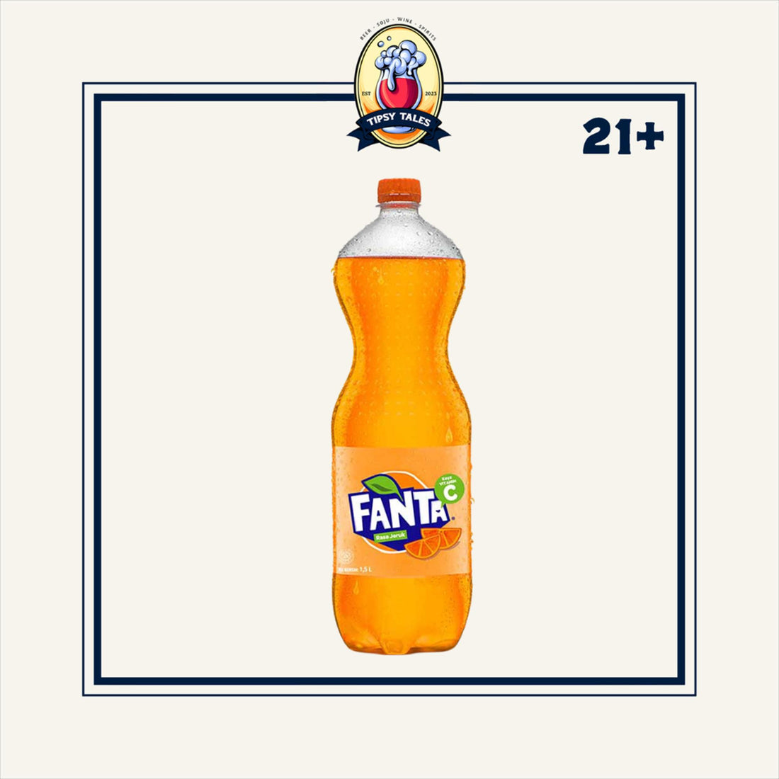 Fanta Soft Drink Orange 1500ml 1