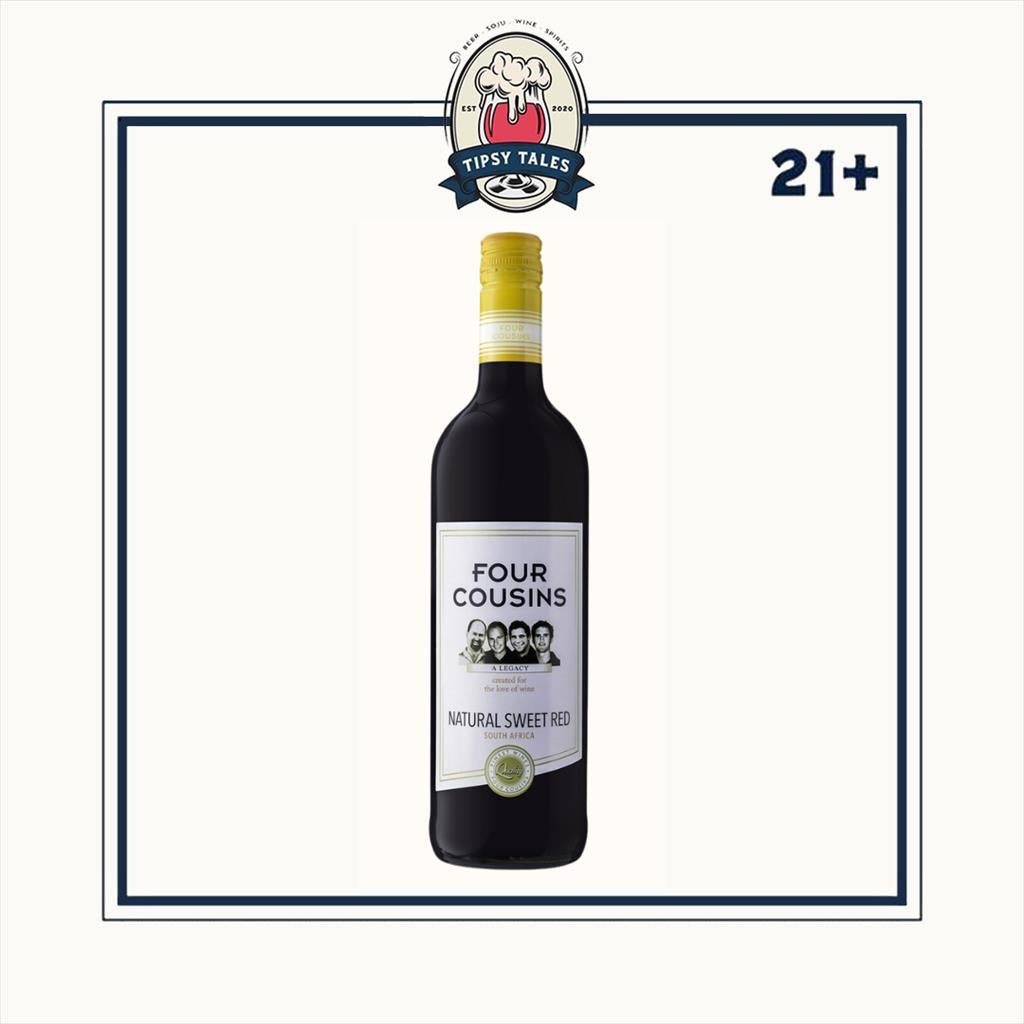 Four Cousins-Natural Sweet Red 750ml 1