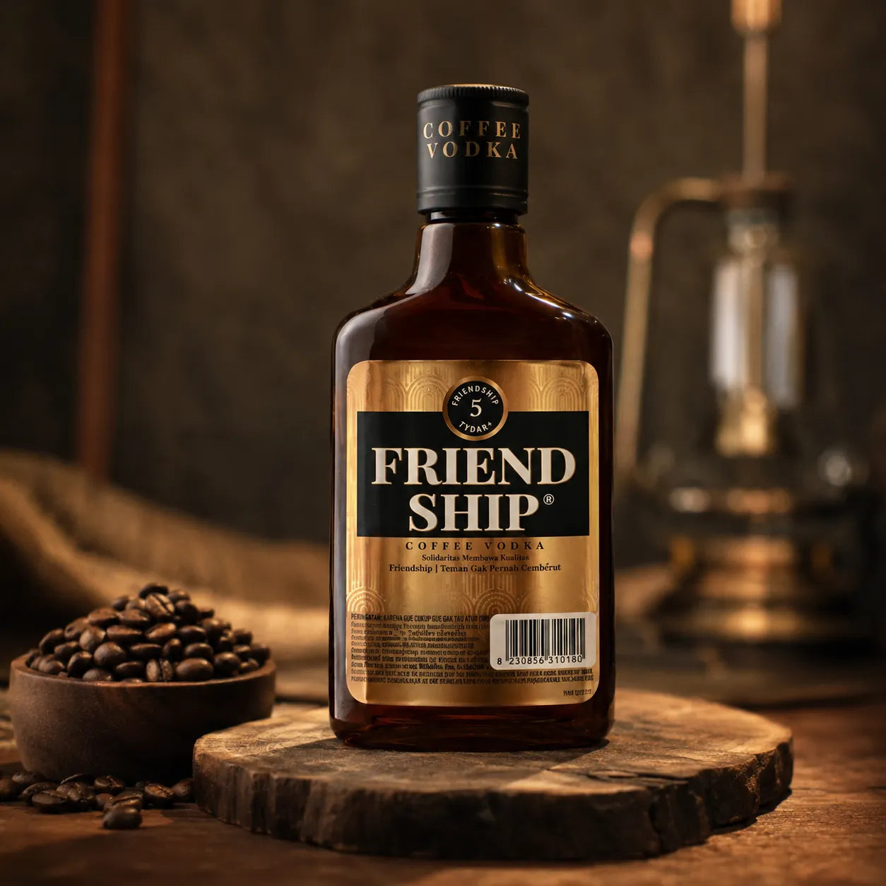 Friendship Coffee Blended Smooth Vodka Rasa Kopi 180ml 3