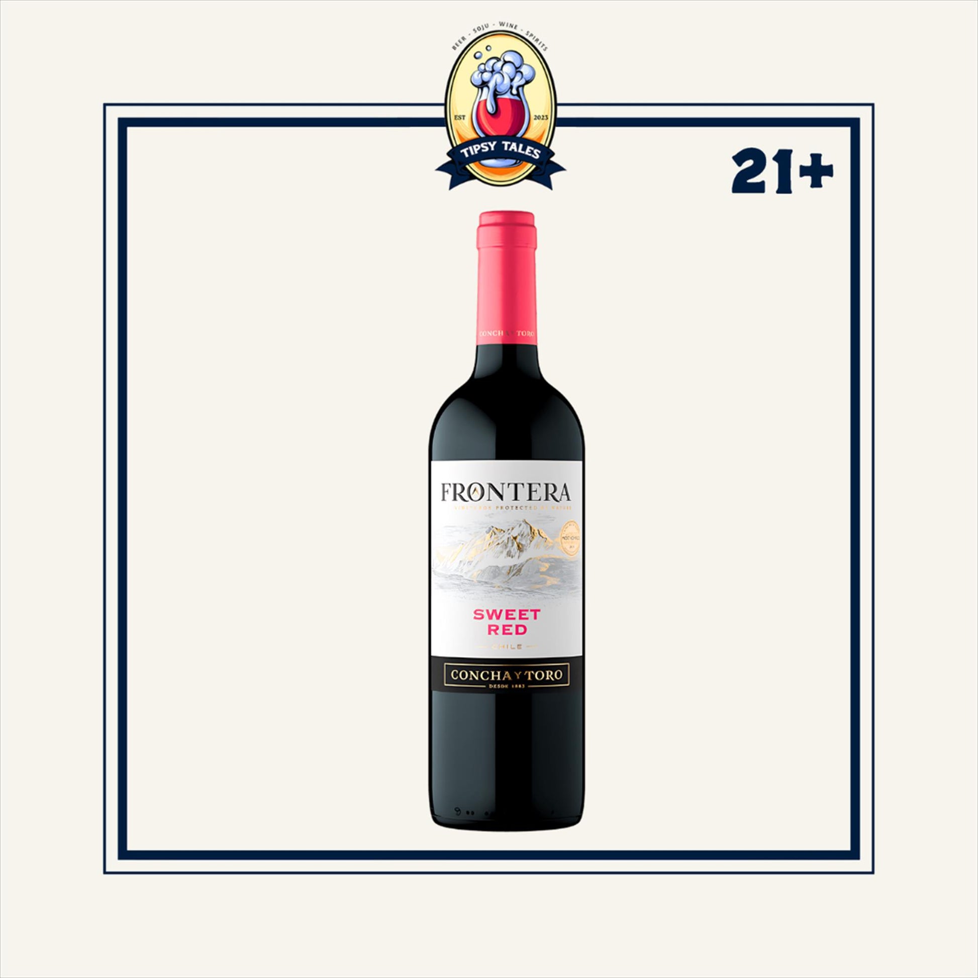 Frontera Sweet Red Concha  Y Toro 750ml 1