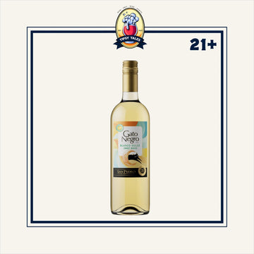 Gato Negro Blanco Dulce Sweet  White 750ml 1