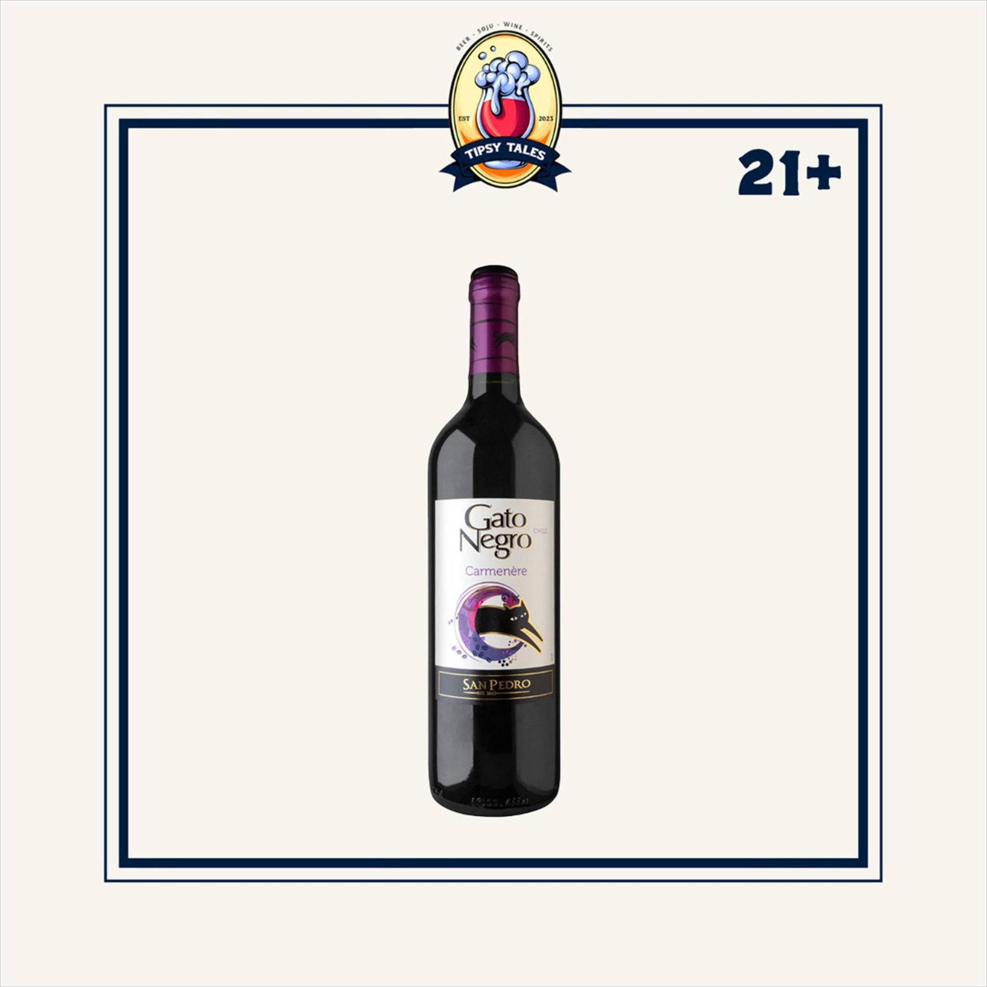 Gato Negro carmenere Wine 750ml 1