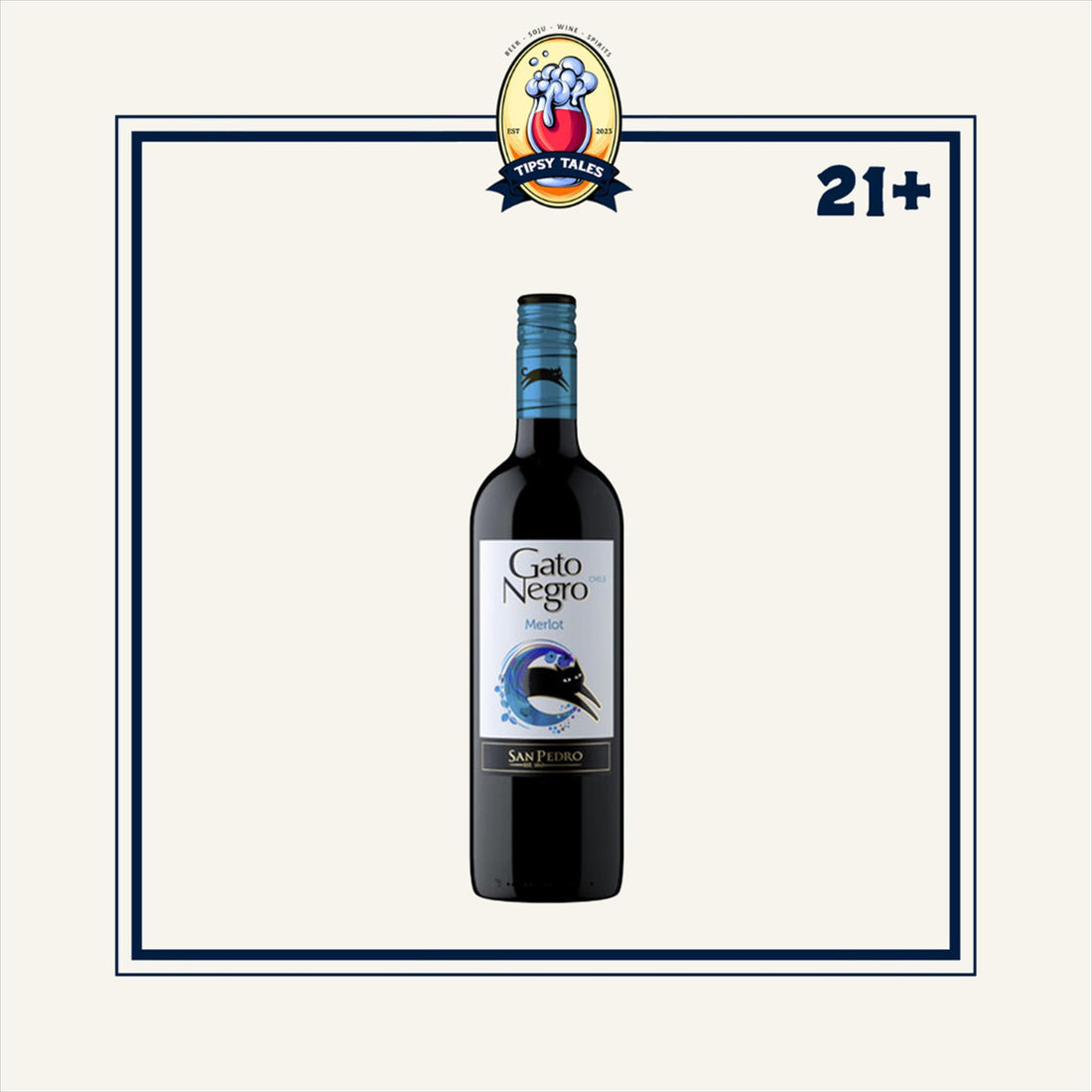 Gato Negro Merlot Wine 750ml 1
