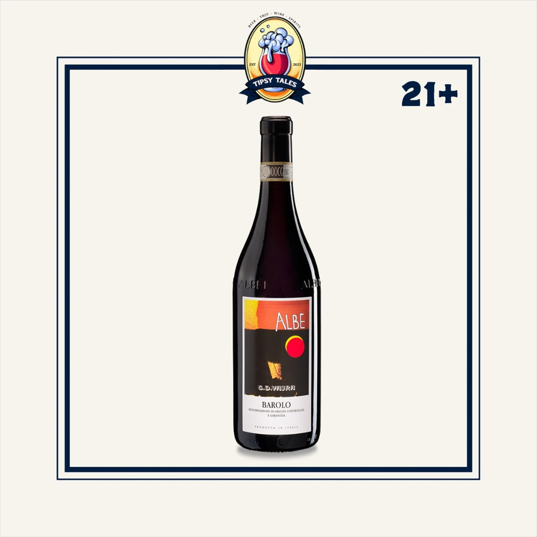 G.D. Vajra Barolo Albe DOCG  2020 750ml 1