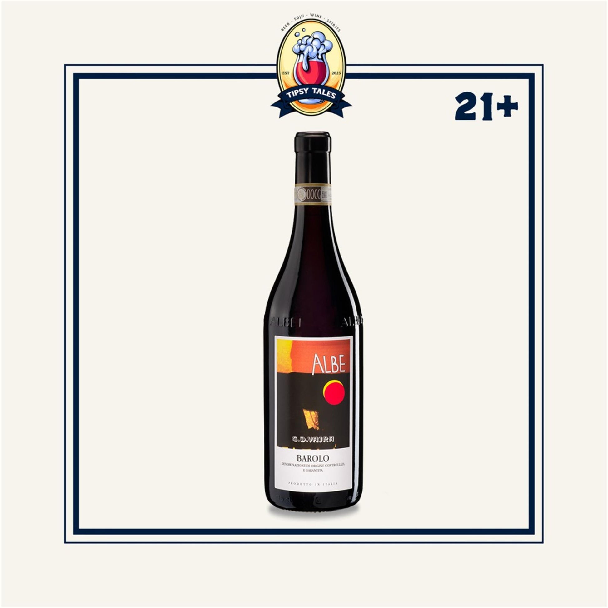 G.D. Vajra Barolo Albe DOCG  2020 750ml 1