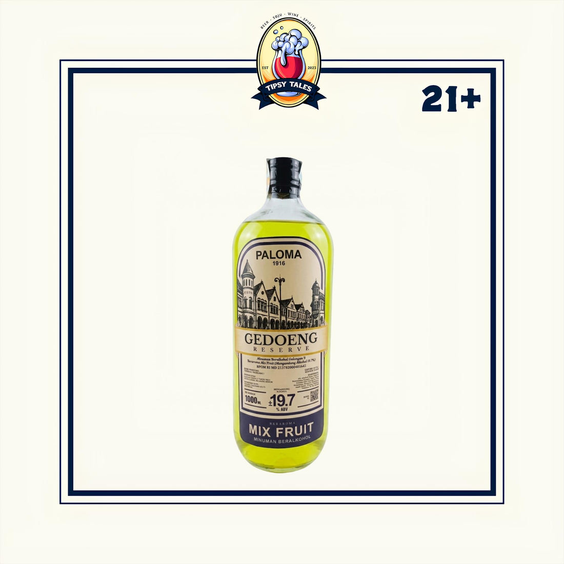 Gedoeng Reserve Fruity Mix Vodka 1000ml 1