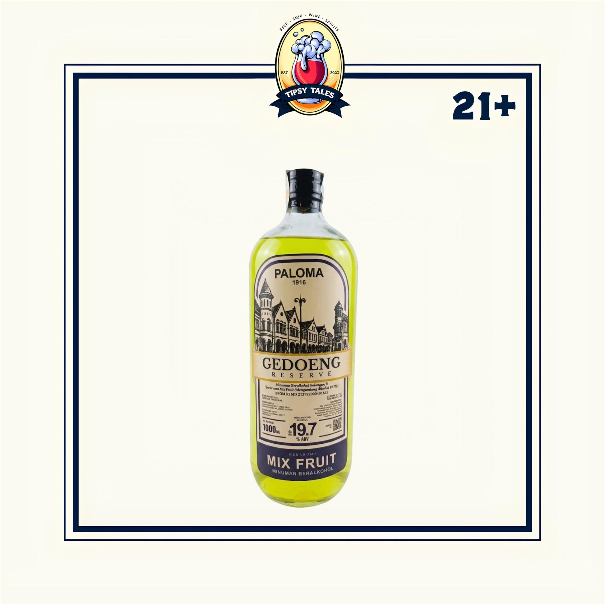 Gedoeng Reserve Fruity Mix Vodka 1000ml 1