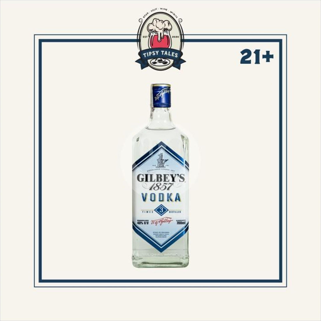 Gilbeys Vodka 700ml 1