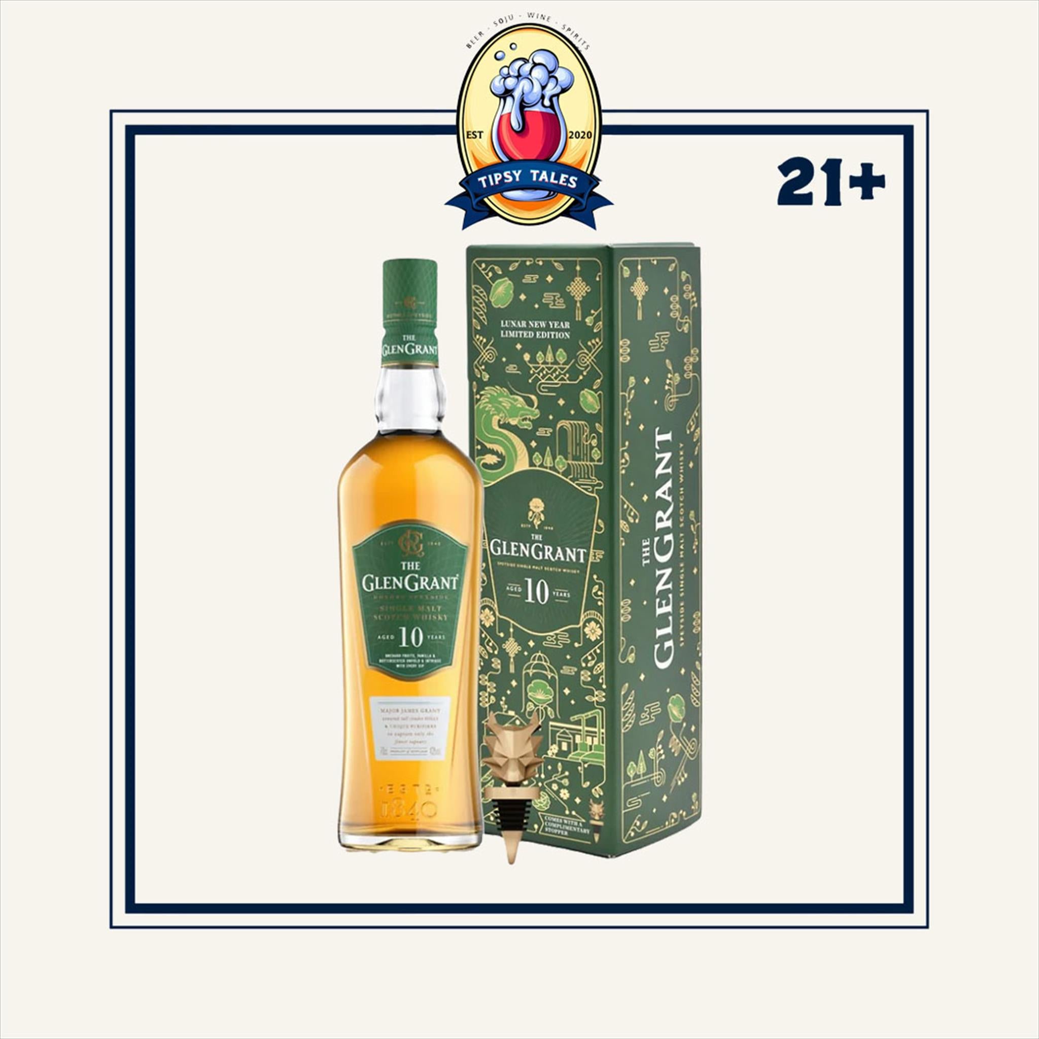 Glen Grant New Year Limited Edition 10 Years Old 700 ml 1