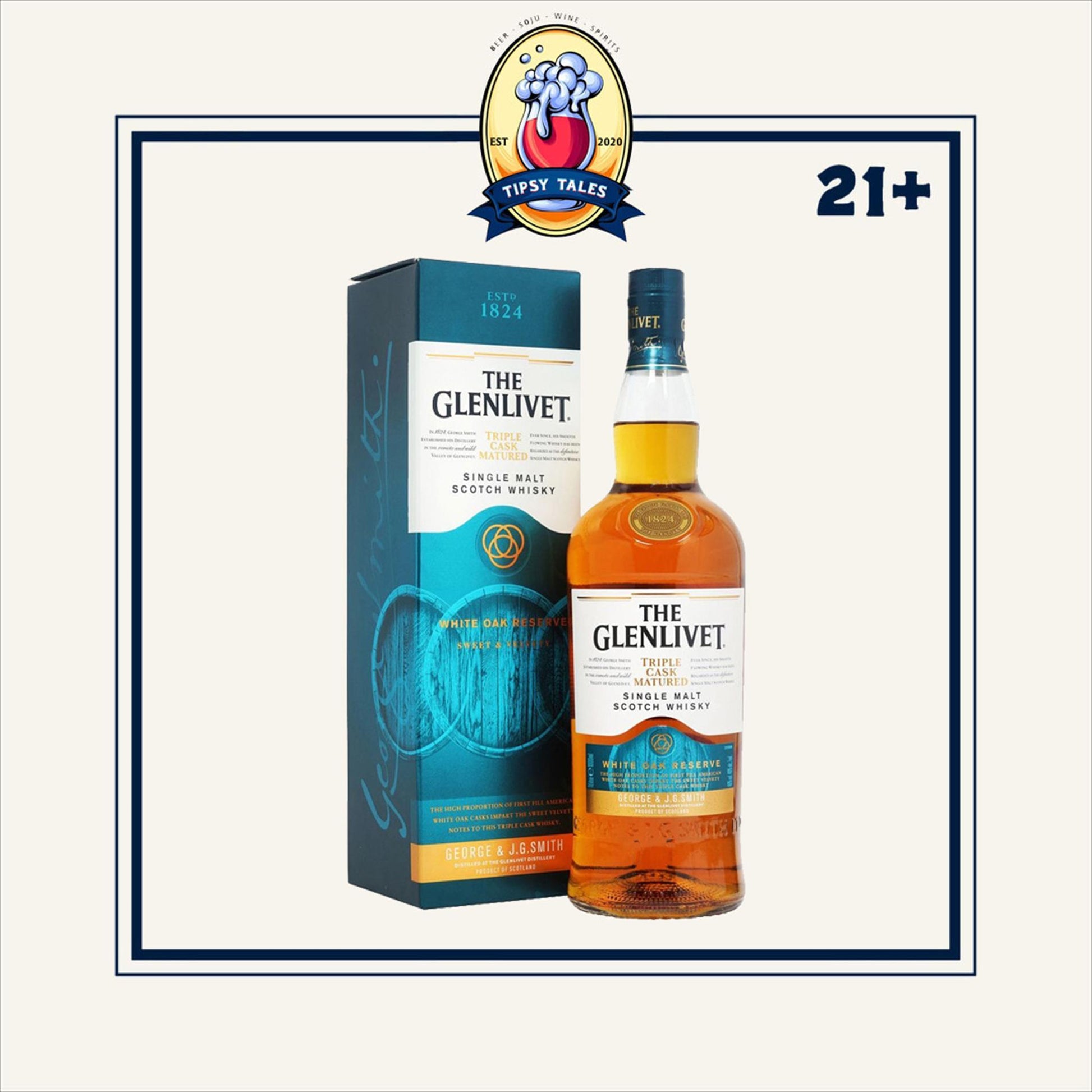 Glenlivet Triple Cask White Oak 1000ml 1
