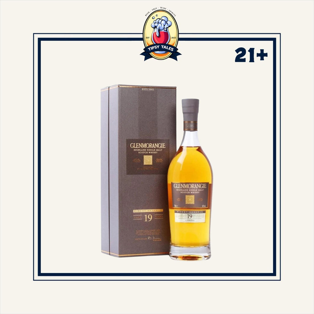 Glenmorangie Finest Reserve 19 Years Old 700ml 1