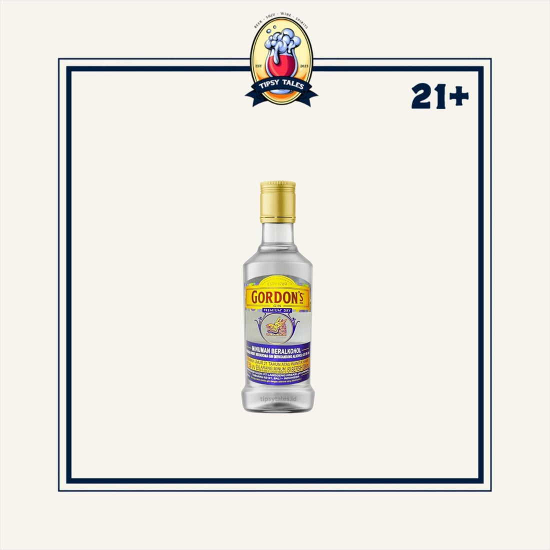 Gordons Dry gin 200ml 1