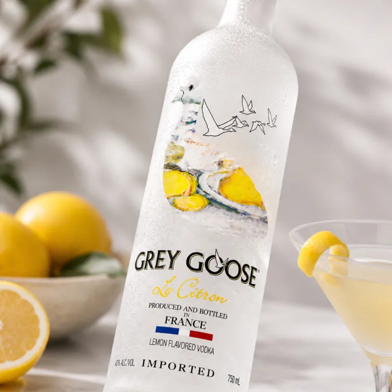Grey Goose Le Citron 750 ml 2
