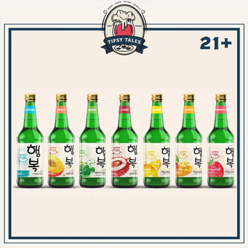 Happy Soju Lychee 360ml 1