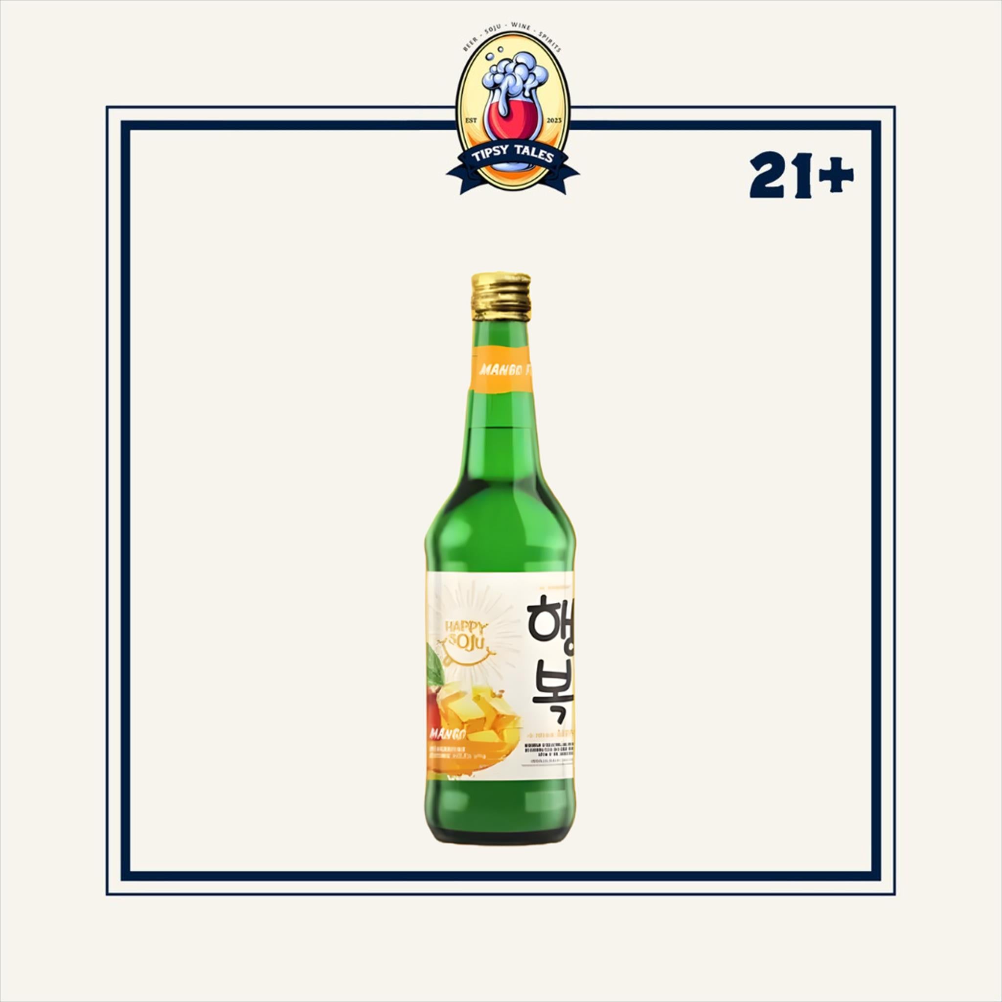 Happy Soju Mango 360ml 1