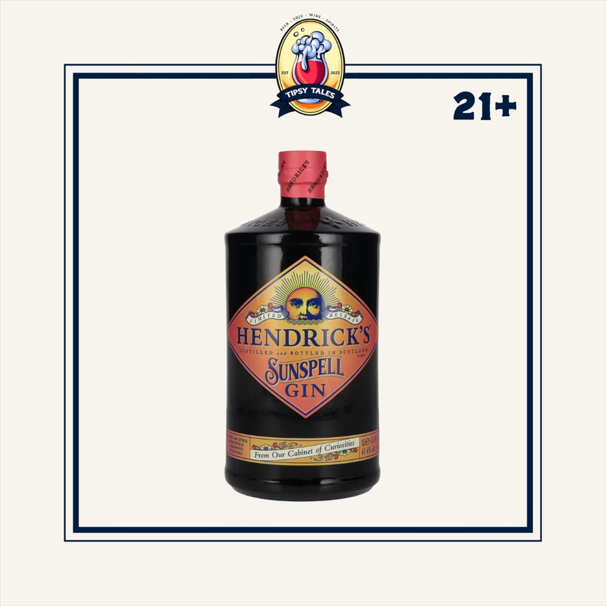 Hendrick S Sunspell Gin 1000ml 1
