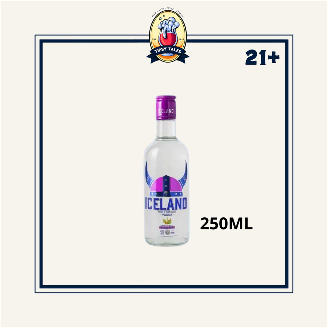 Iceland Vodka Black Tea 250ml 1