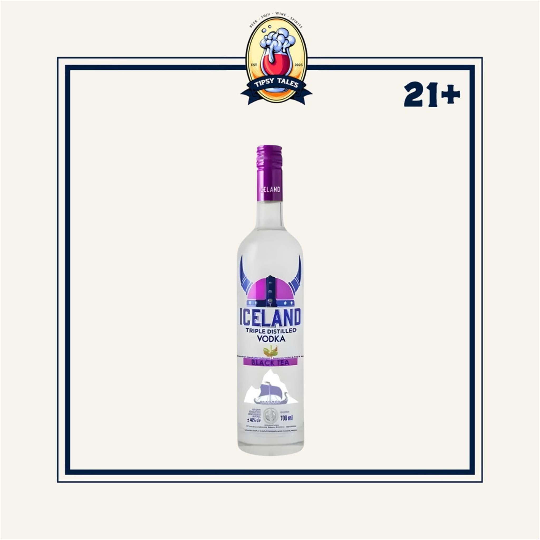 Iceland Vodka Black Tea 700ml 1