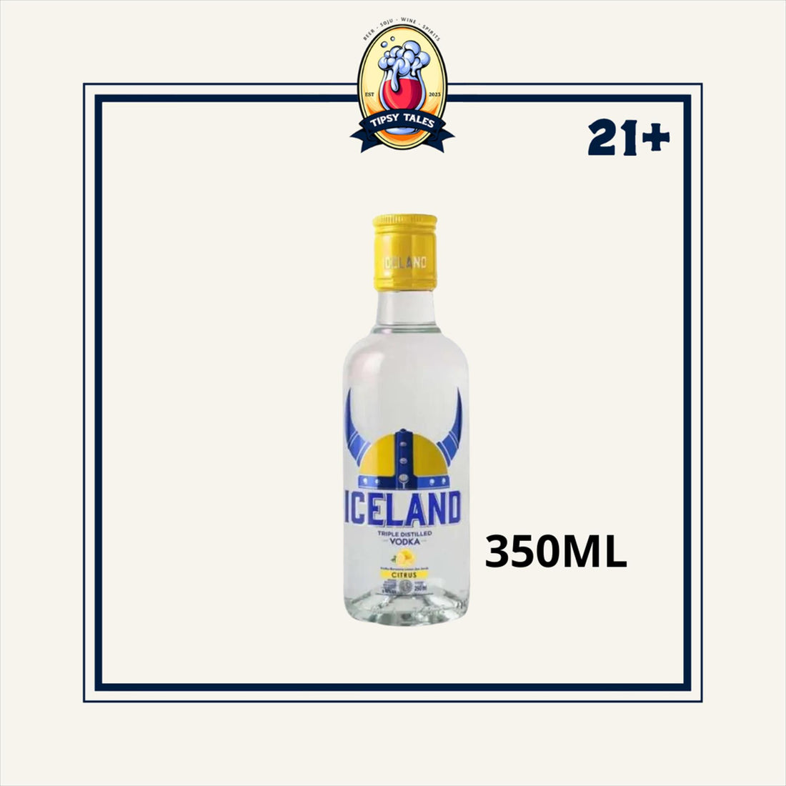 Iceland Vodka Citrus 350ml 1