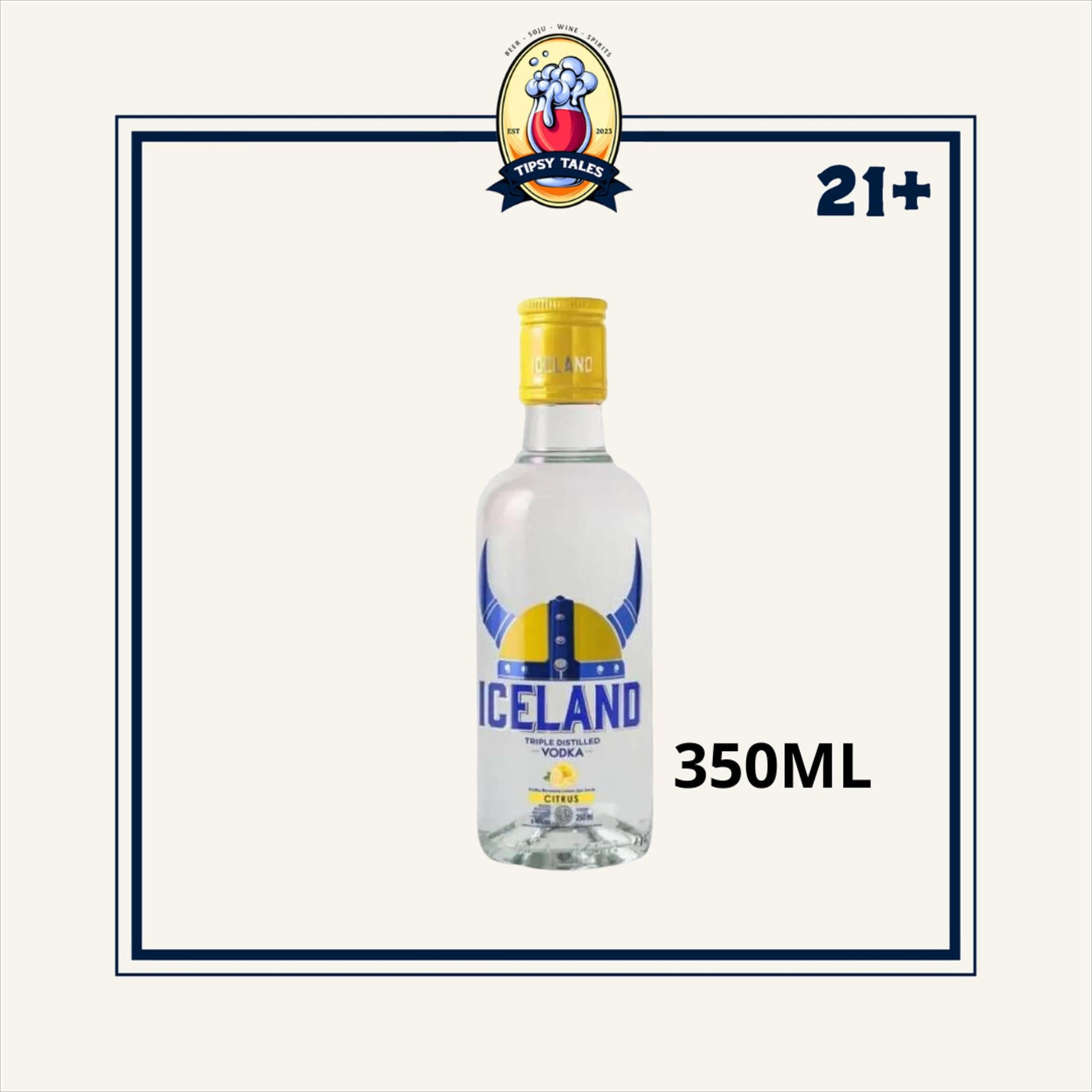 Iceland Vodka Citrus 350ml 1