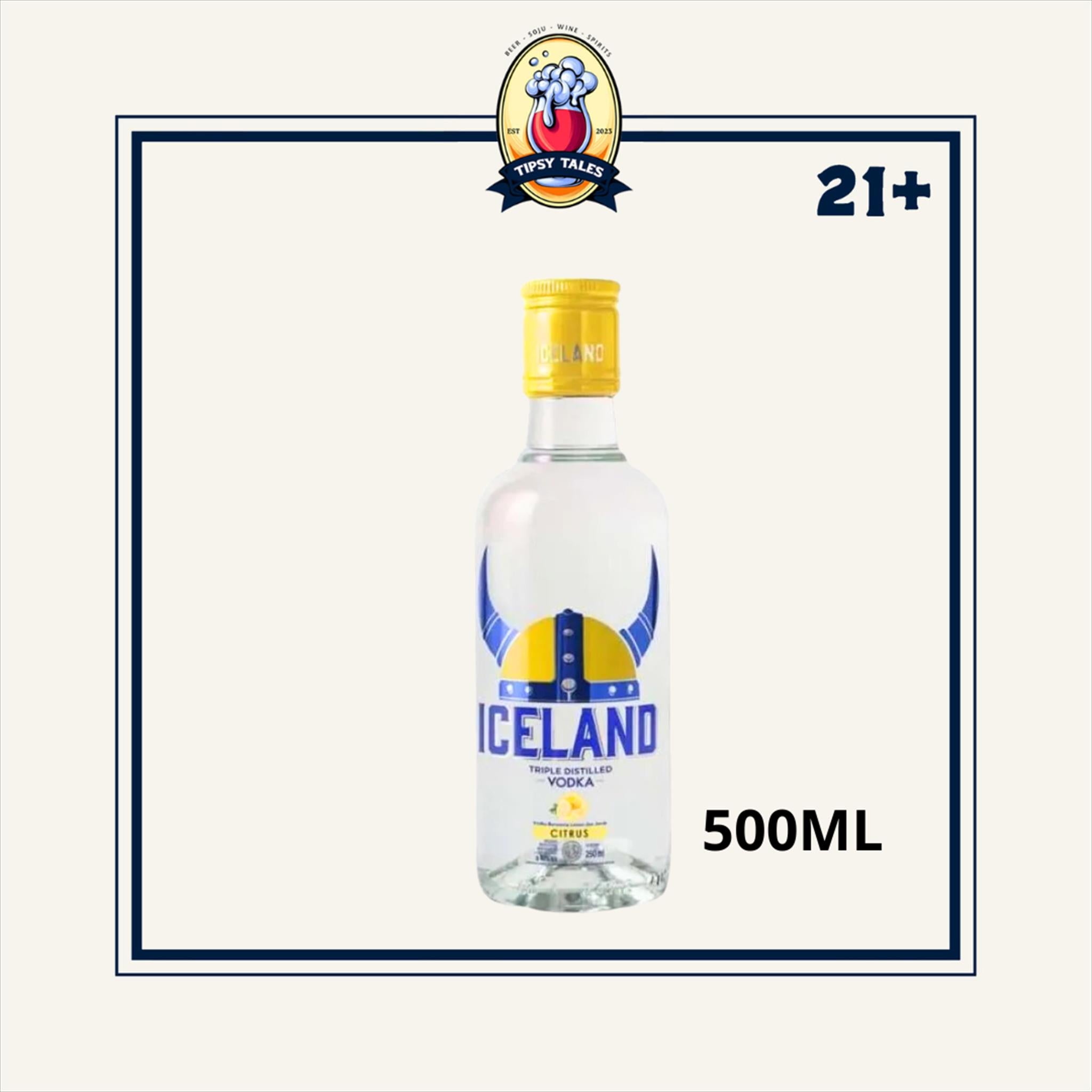 Iceland Vodka Citrus 500ml 1
