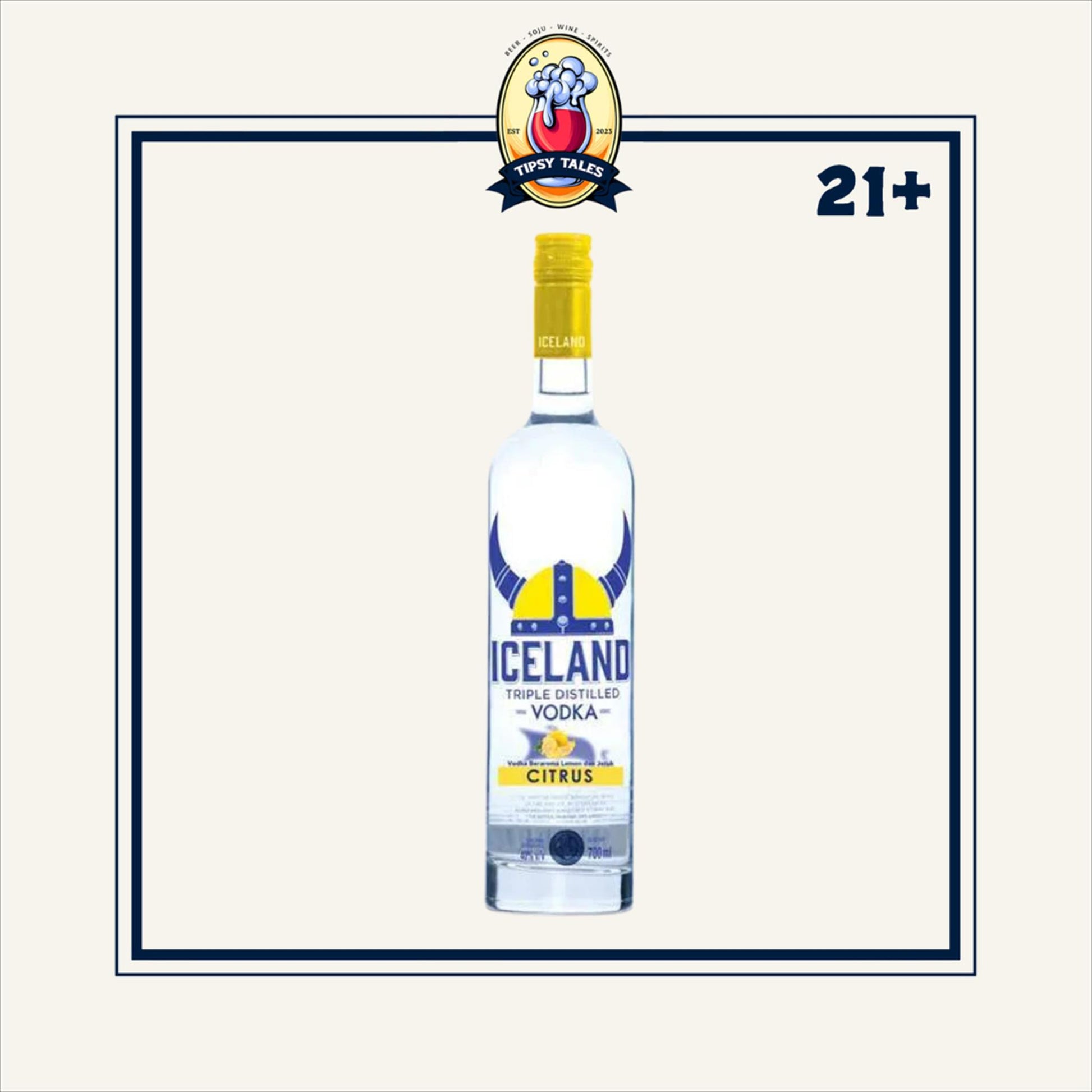 Iceland Vodka Citrus 700ml 1