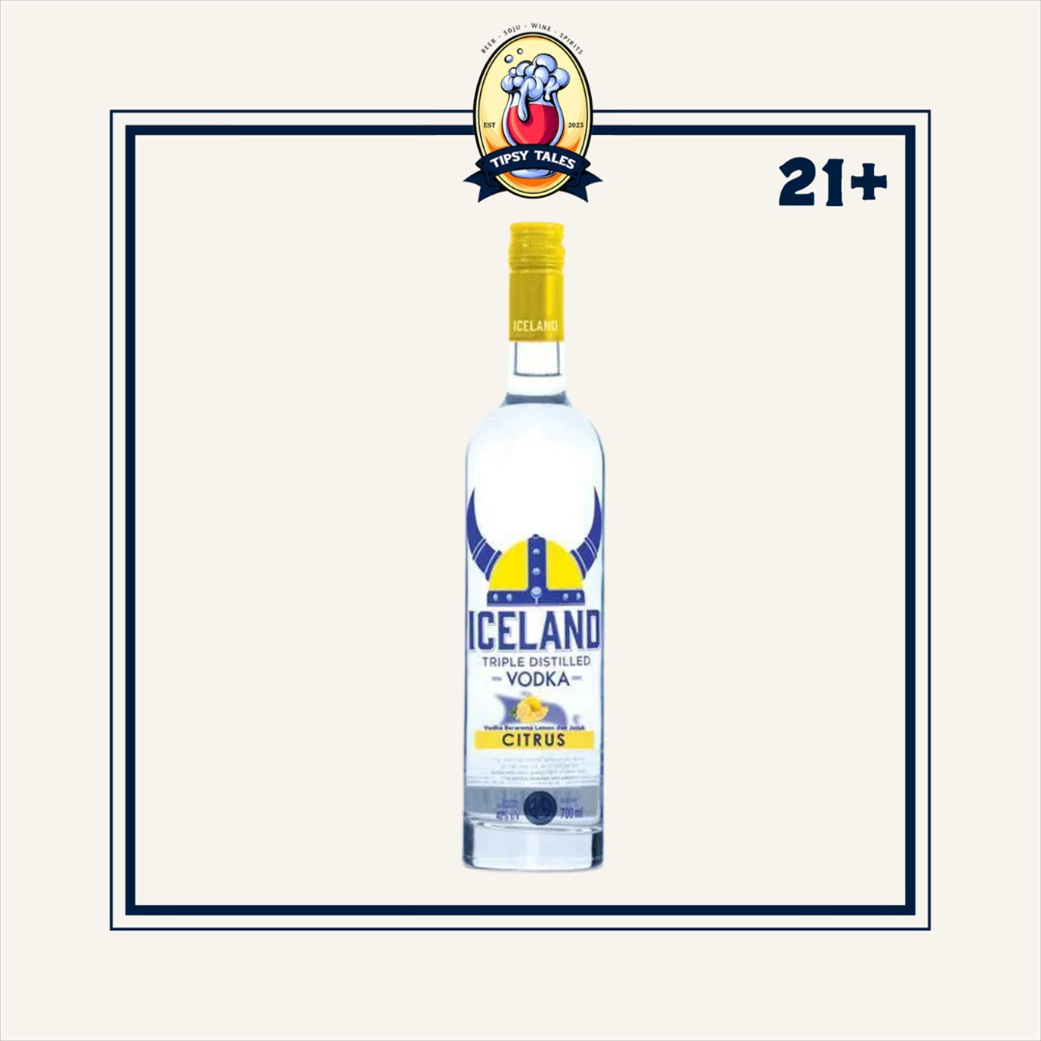 Iceland Vodka Citrus 700ml 1