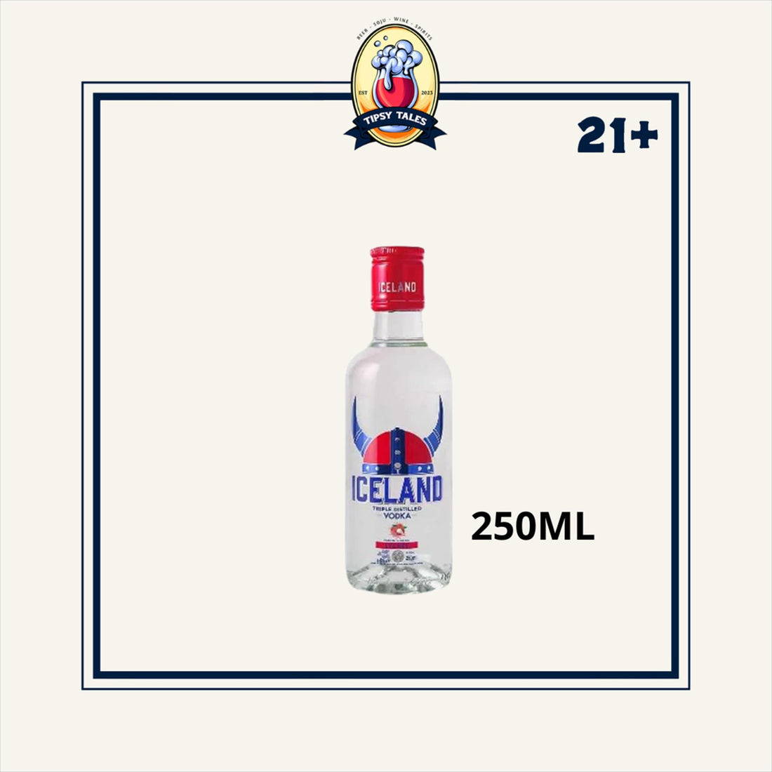 Iceland Vodka Lychee 250ml 1