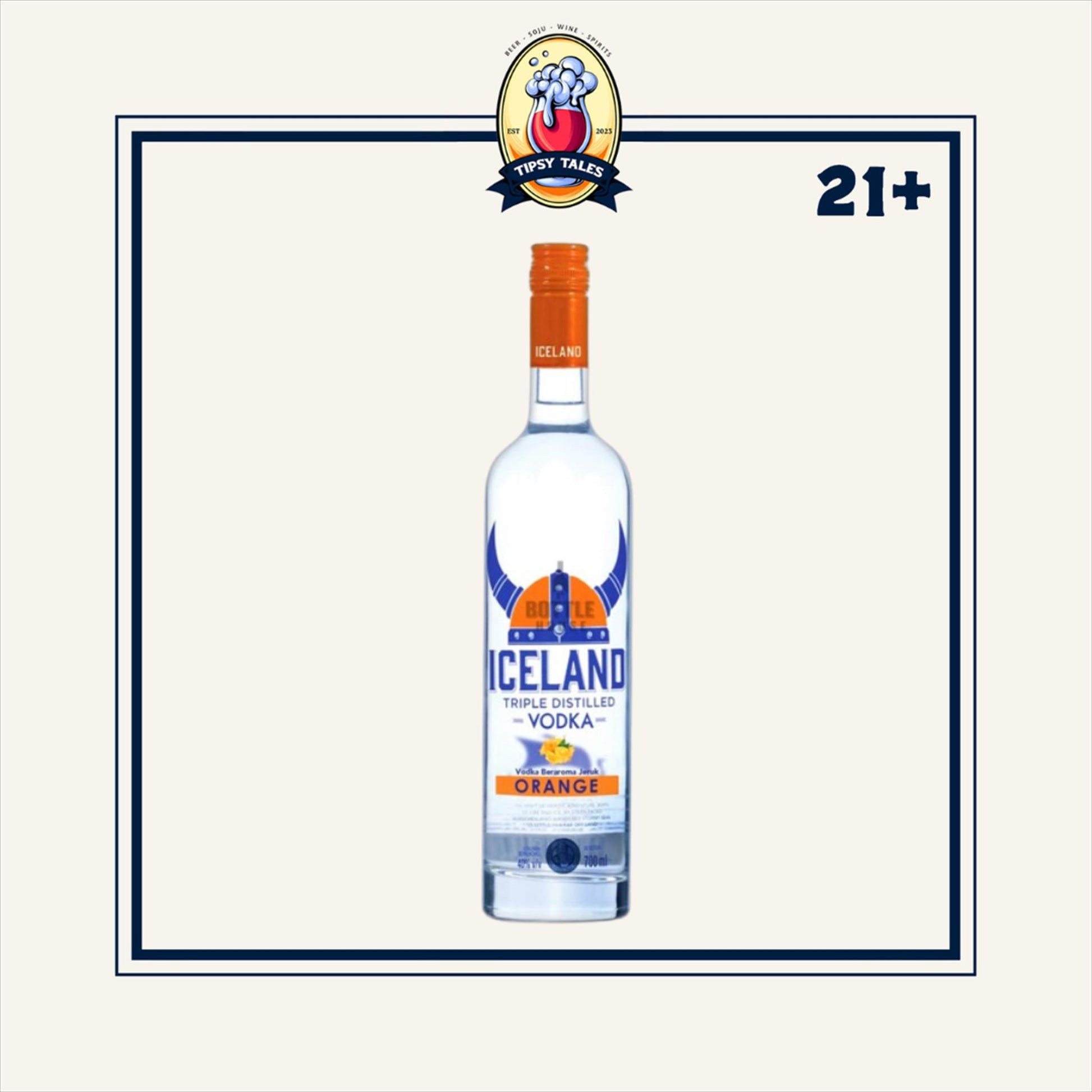 Iceland Vodka Orange/jeruk 700ml 1