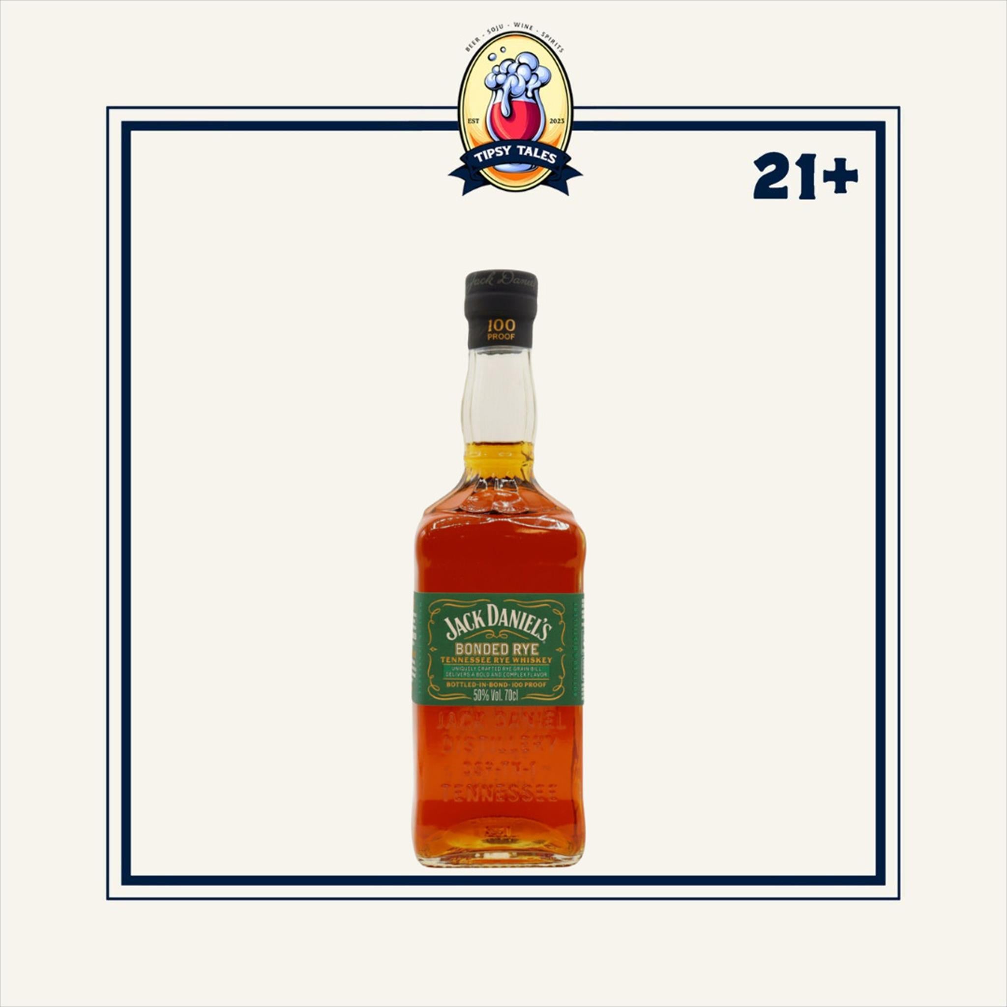 Jack Daniel`s Bonded Rye Tennessee Whiskey 700ml 1
