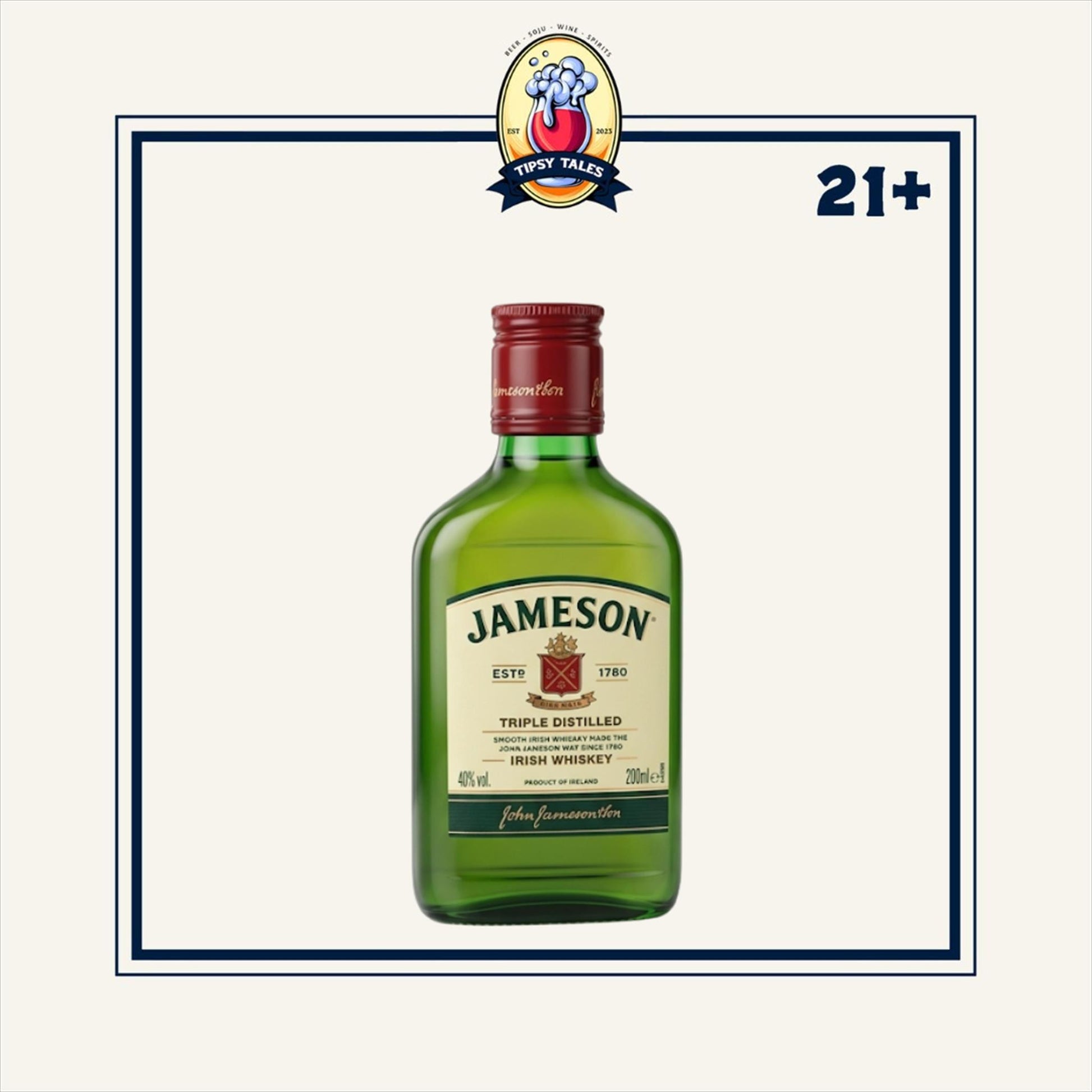 Jameson Irish Whiskey 200ml 1