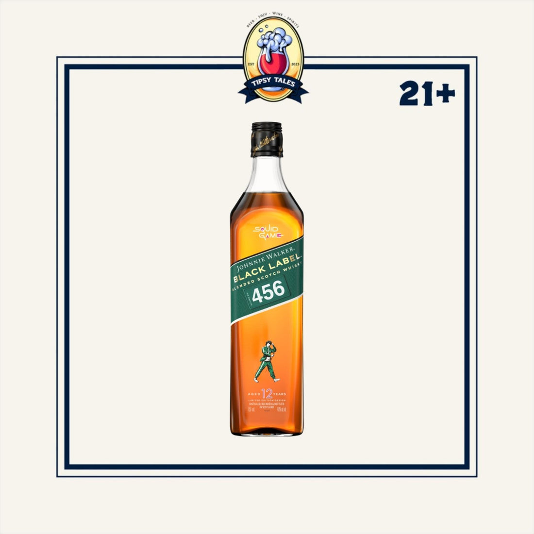 Johnnie Walker Black Label Squid Game Limited Edition 750ml 1