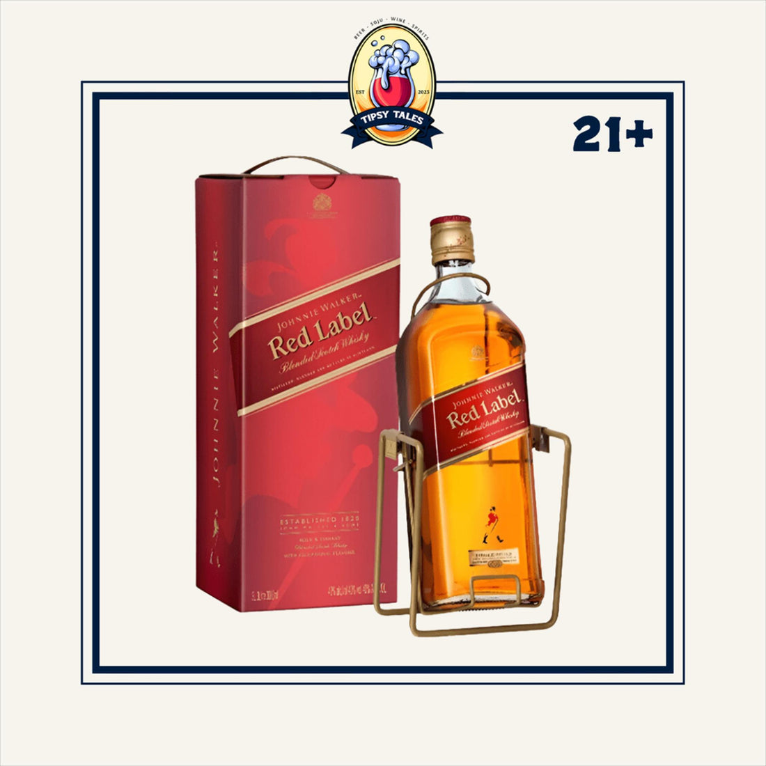 Johnnie Walker Red Label 3 Liter 1