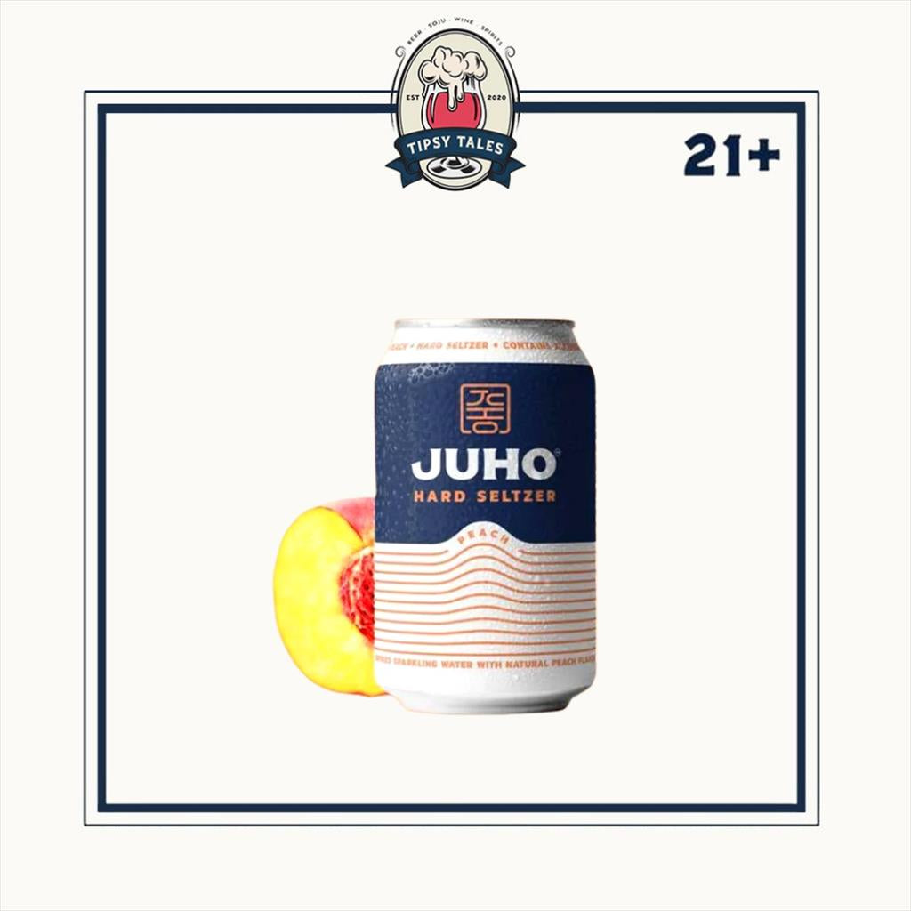 Juho Hard Seltzer Peach 355ml 1