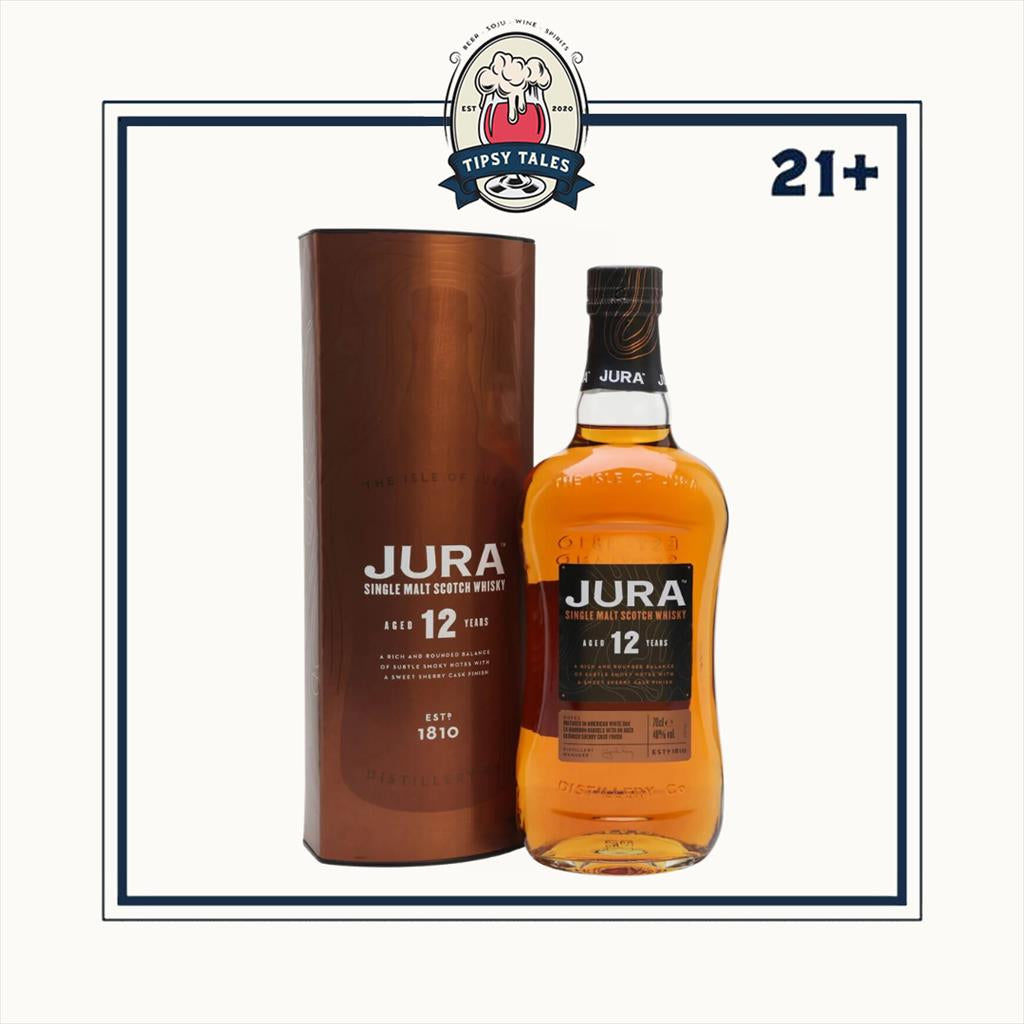 Jura 12 Year Old Scotch Whisky 700ml 1