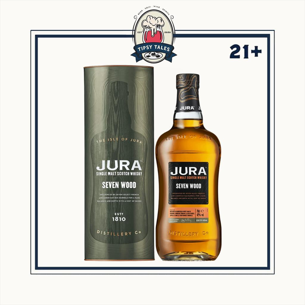 Jura Seven Wood Single Malt Scotch Whisky 700ml 1