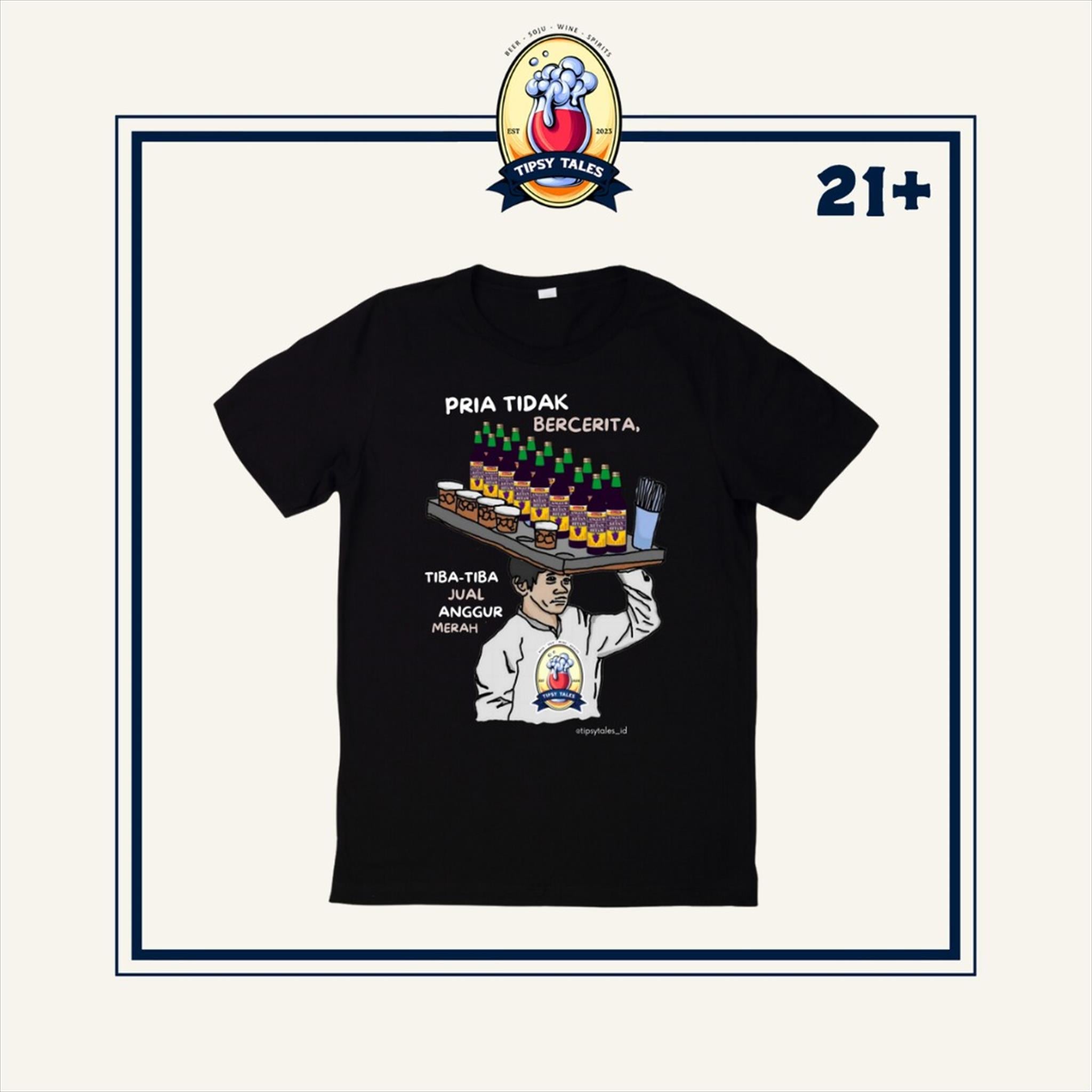 Kaos Penjual Anggur (Merchandise) 1